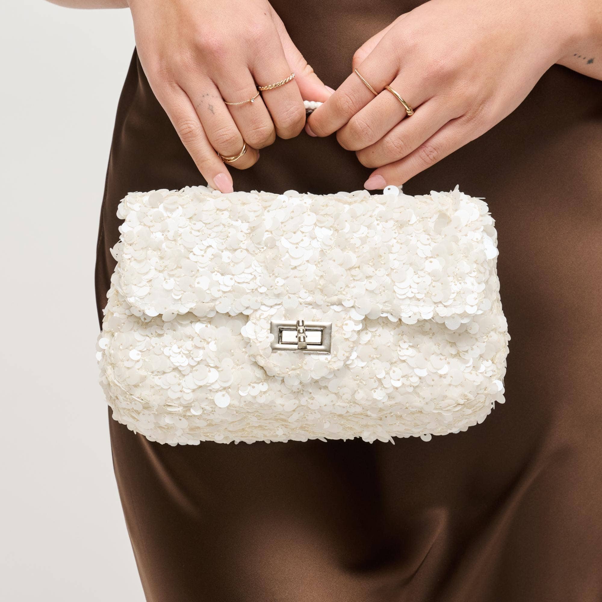 Urban Expressions Ella Sequin Bag