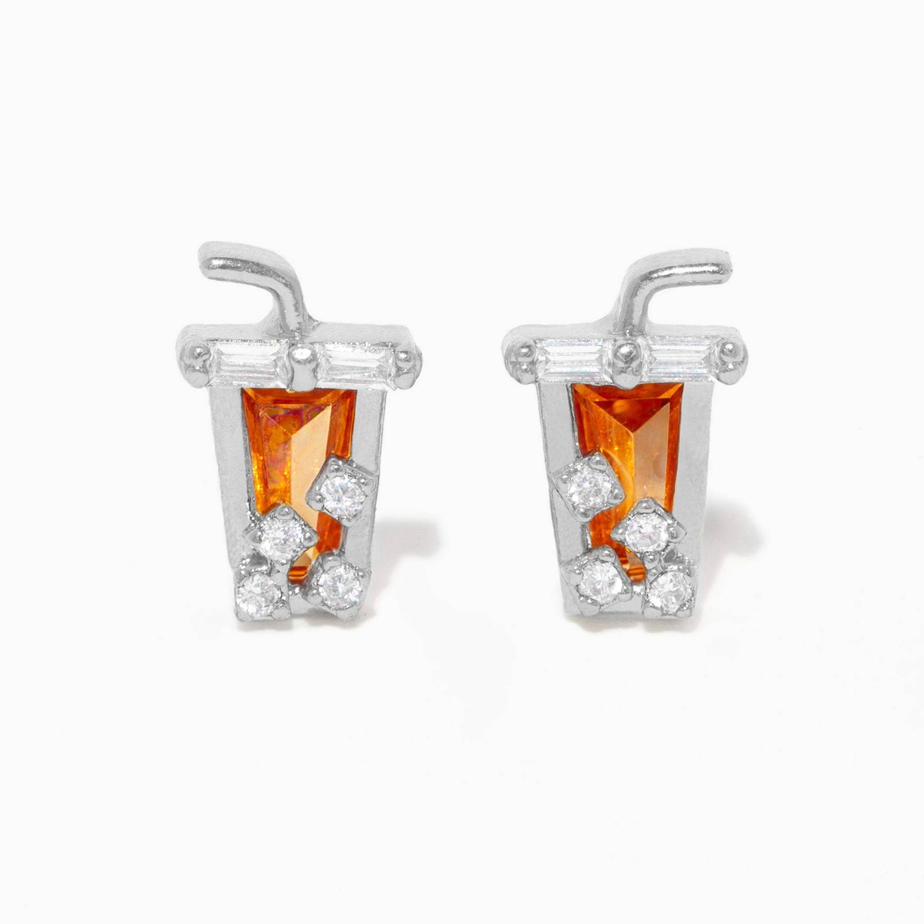 Girls Crew Iced Coffee Studs