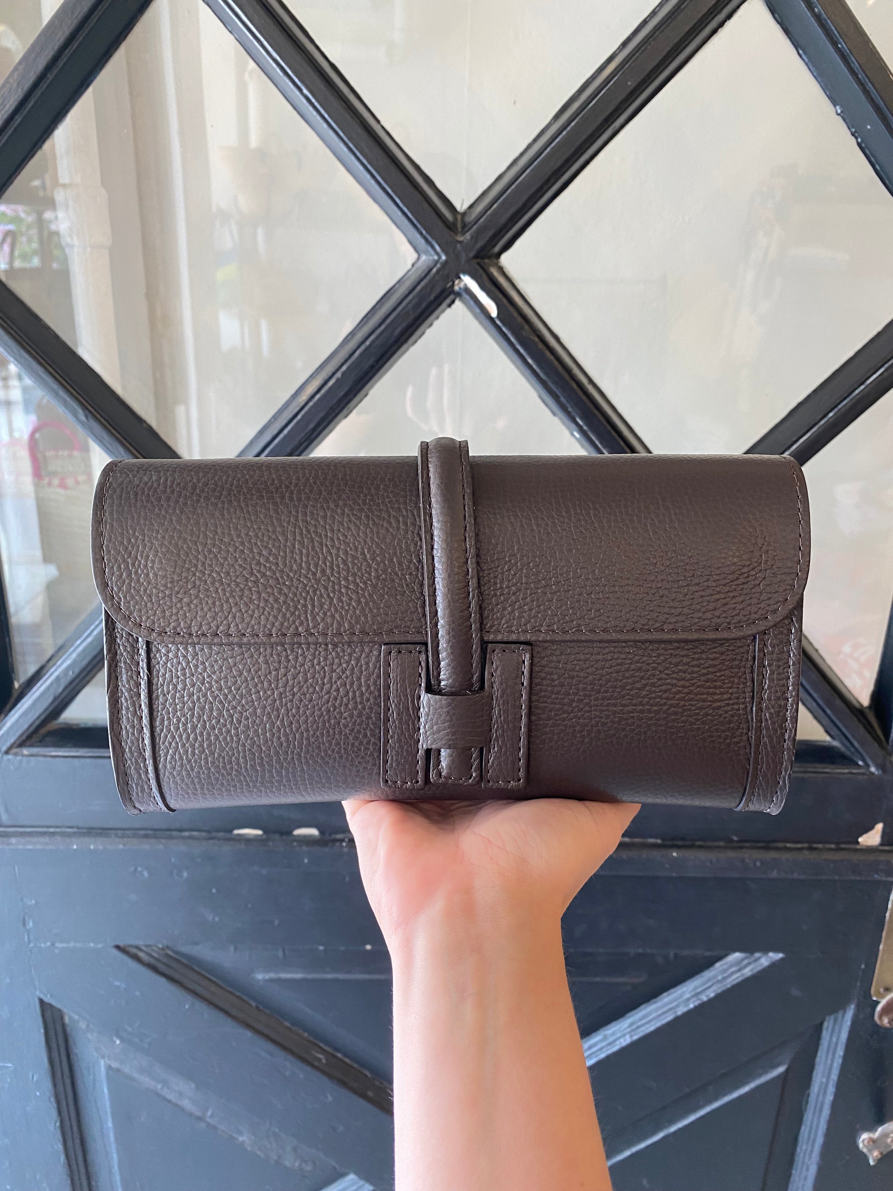 Italian Leather Collection Hannah Clutch