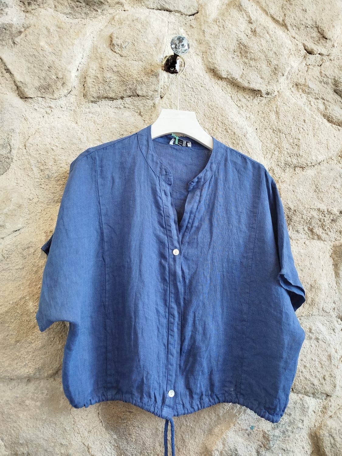 European Linen Blouse 7395