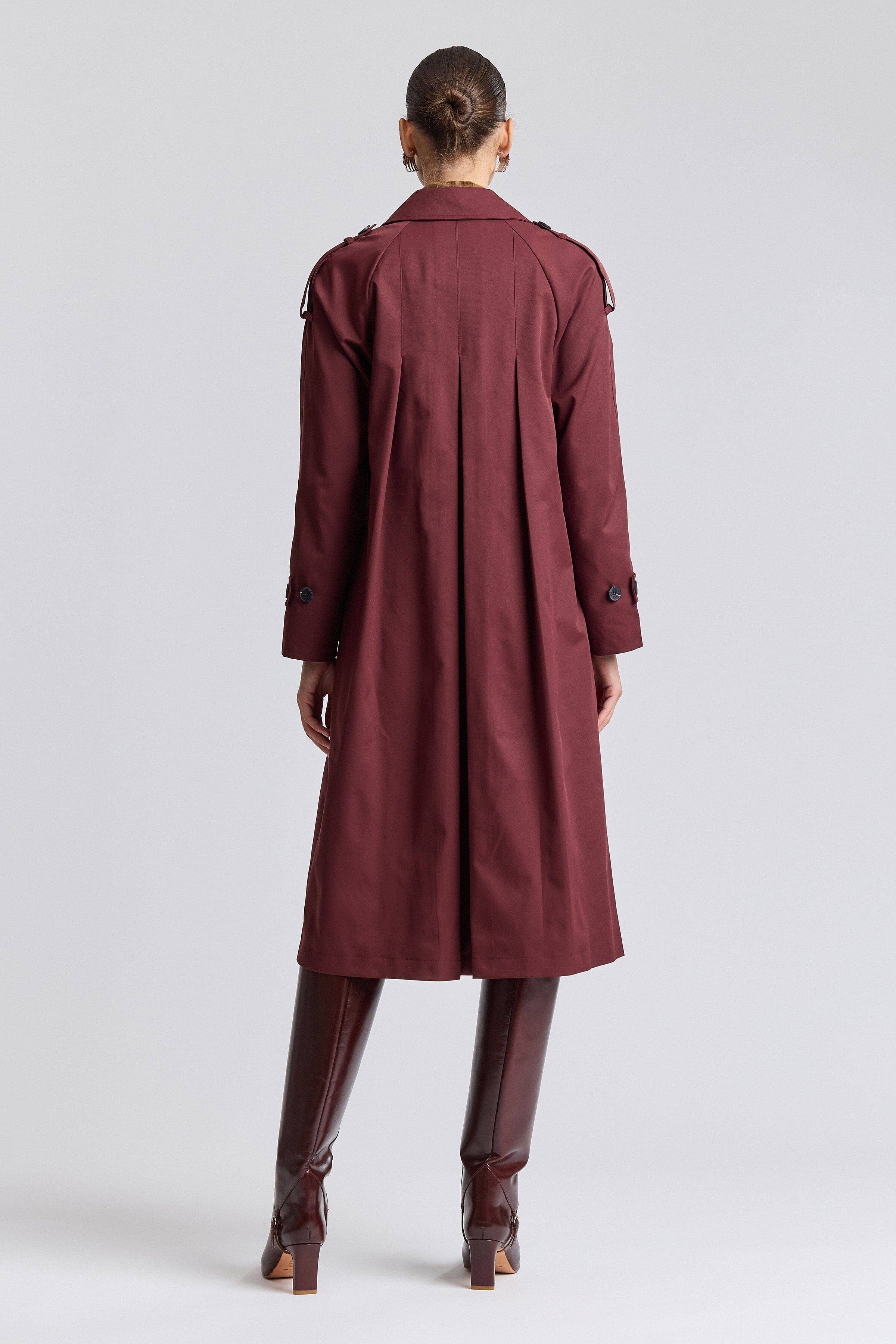 Avec Les Filles Oversized Utility Trench Coat 86455
