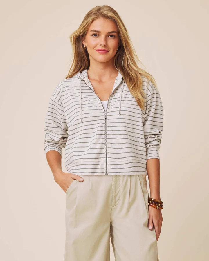 Splendid Kennedy Stripe Zip-Up RM6K740