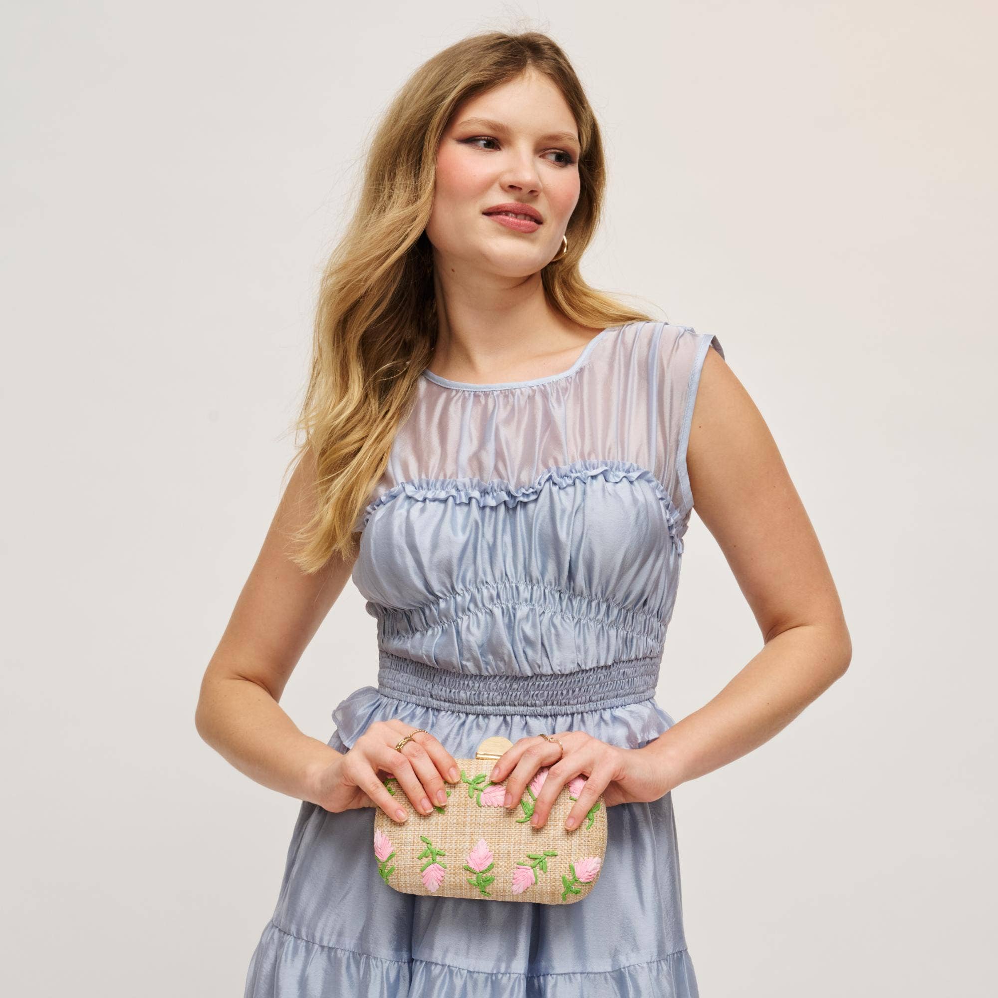 Urban Expressions Kayden Woven Clutch