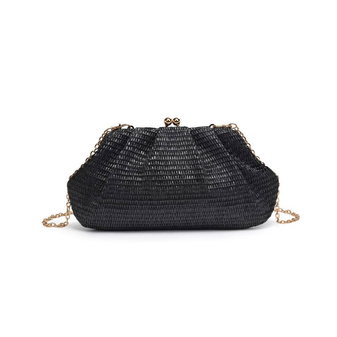 Urban Expressions Triana Straw Frame Clutch