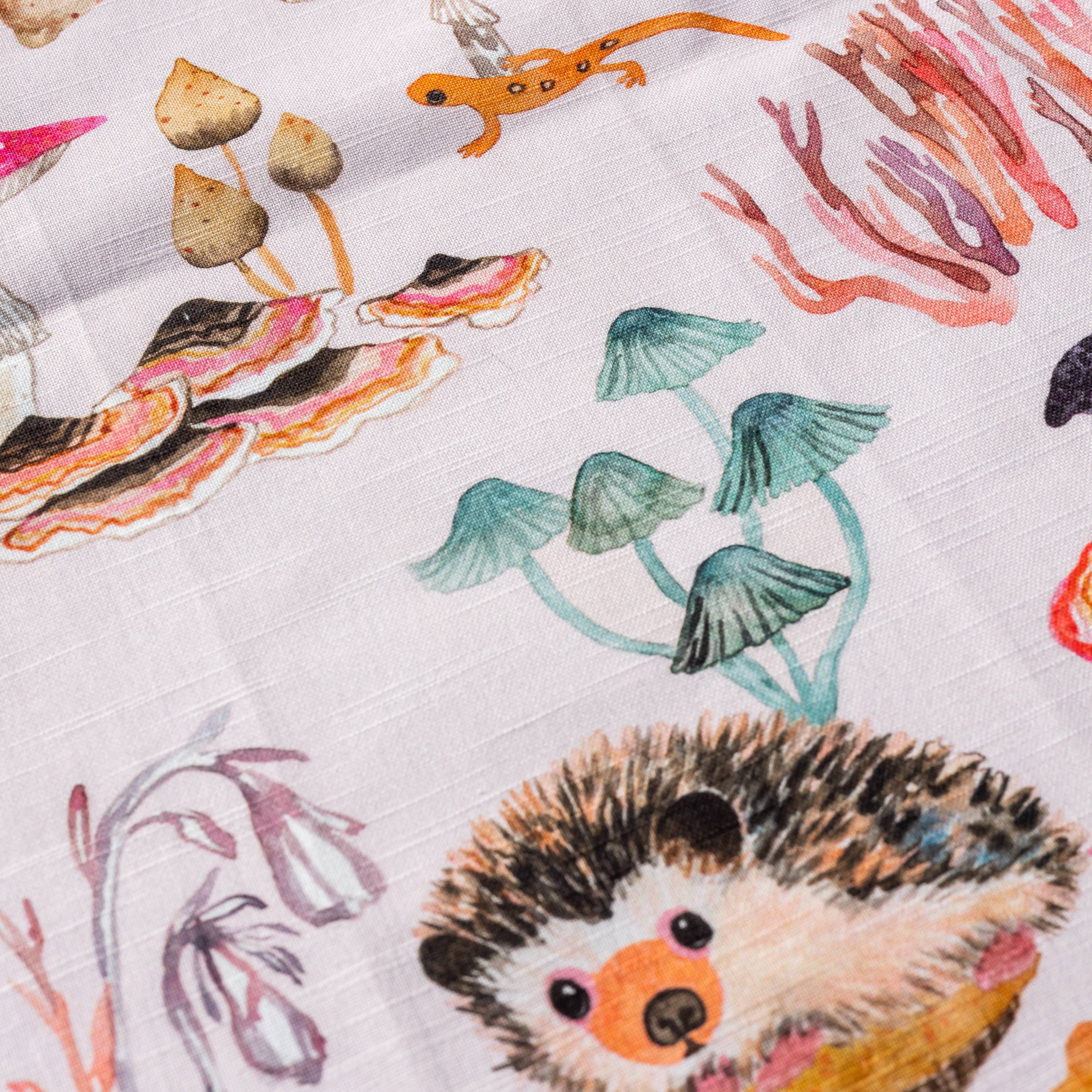 Betsy Olmsted Tea Towel - Hedgehog Magic