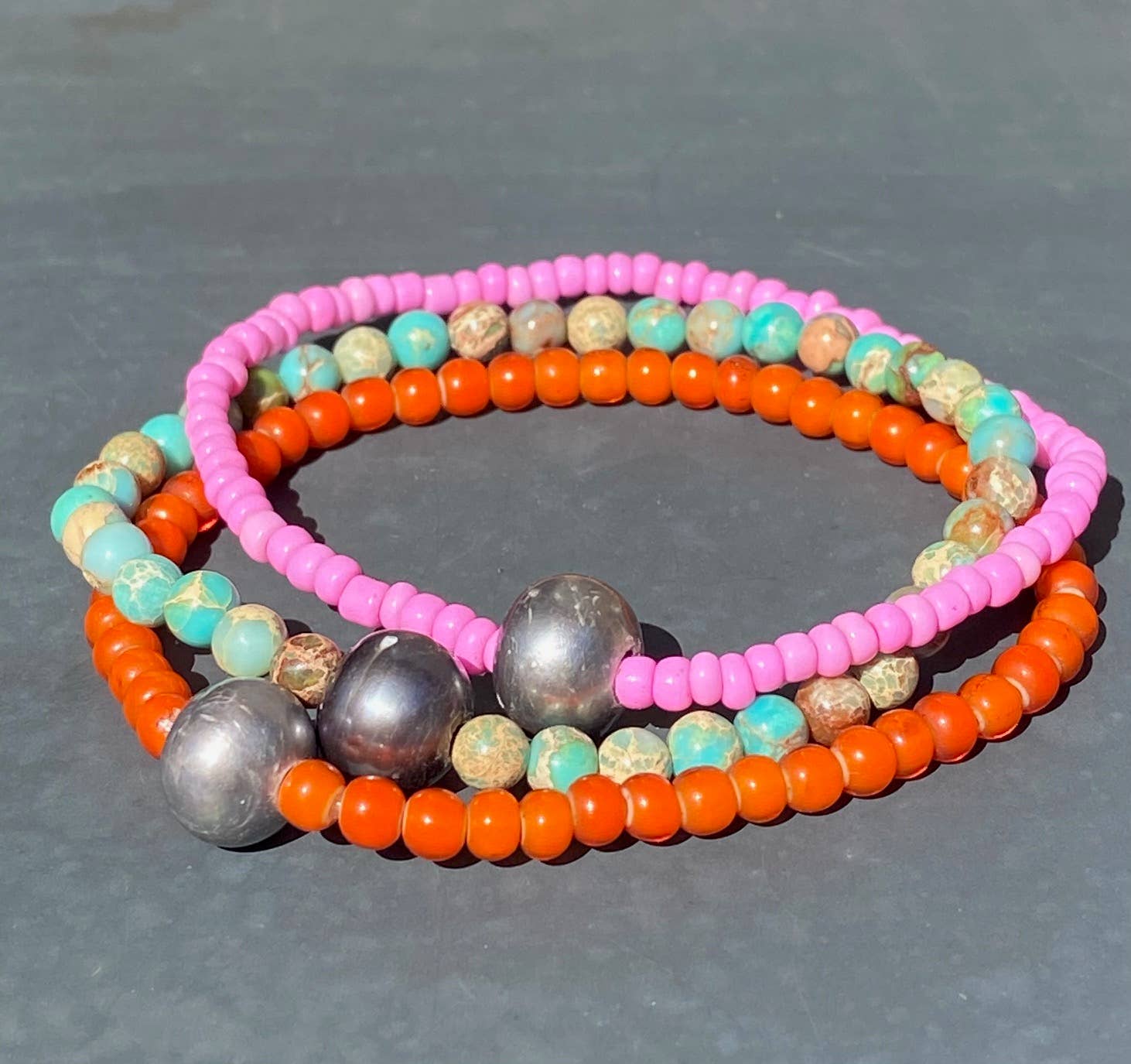 Pearl Drop Bracelets HKPDB-OPB