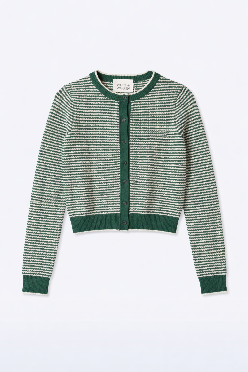 White + Warren Boucle Cardigan 21670