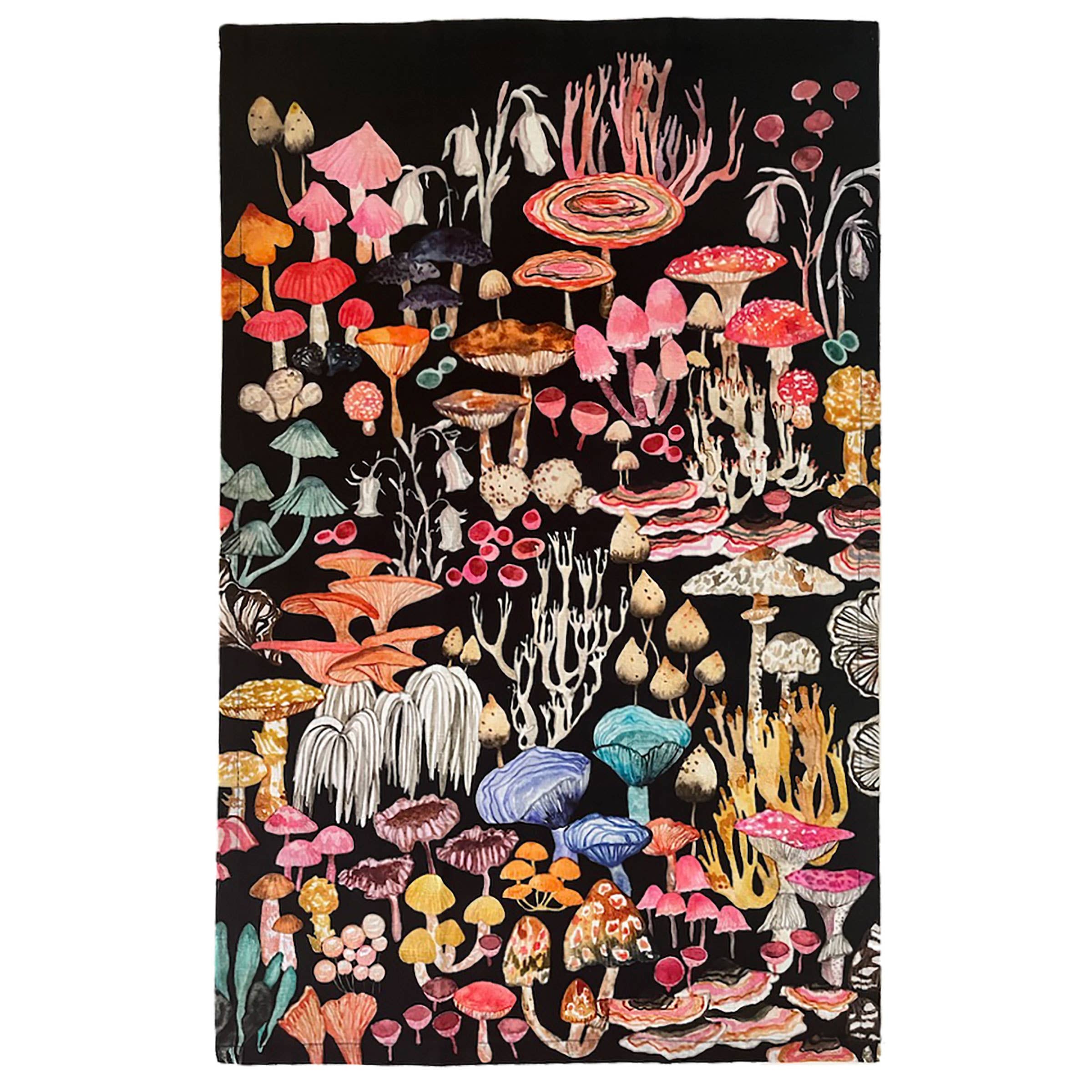 Betsy Olmsted Tea Towel - Mushroom Magic