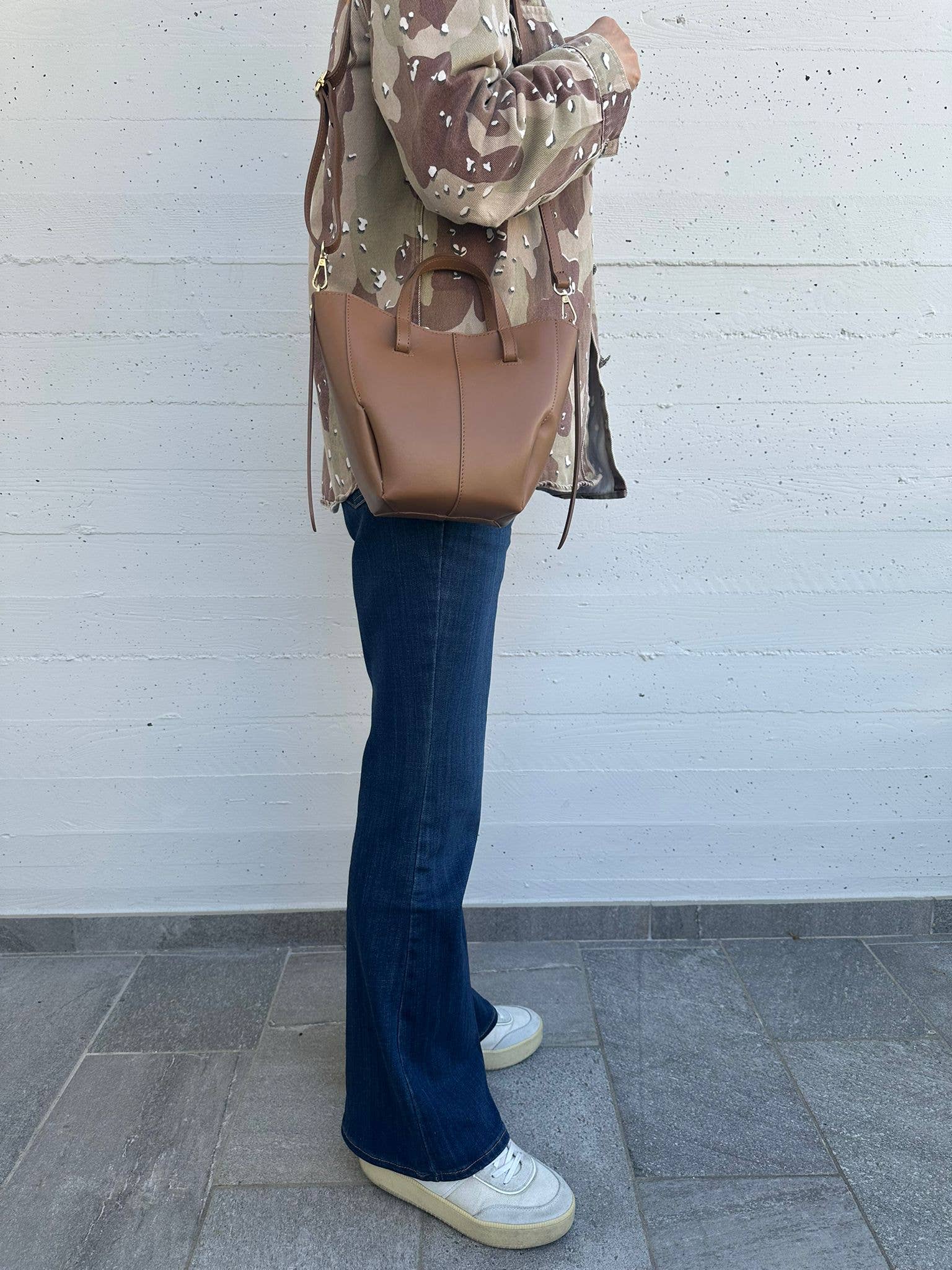 Italian Leather Collection Dalia Mini Dumpling Bag