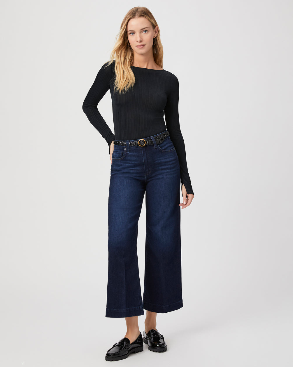 Paige Anessa Wide Leg Jean