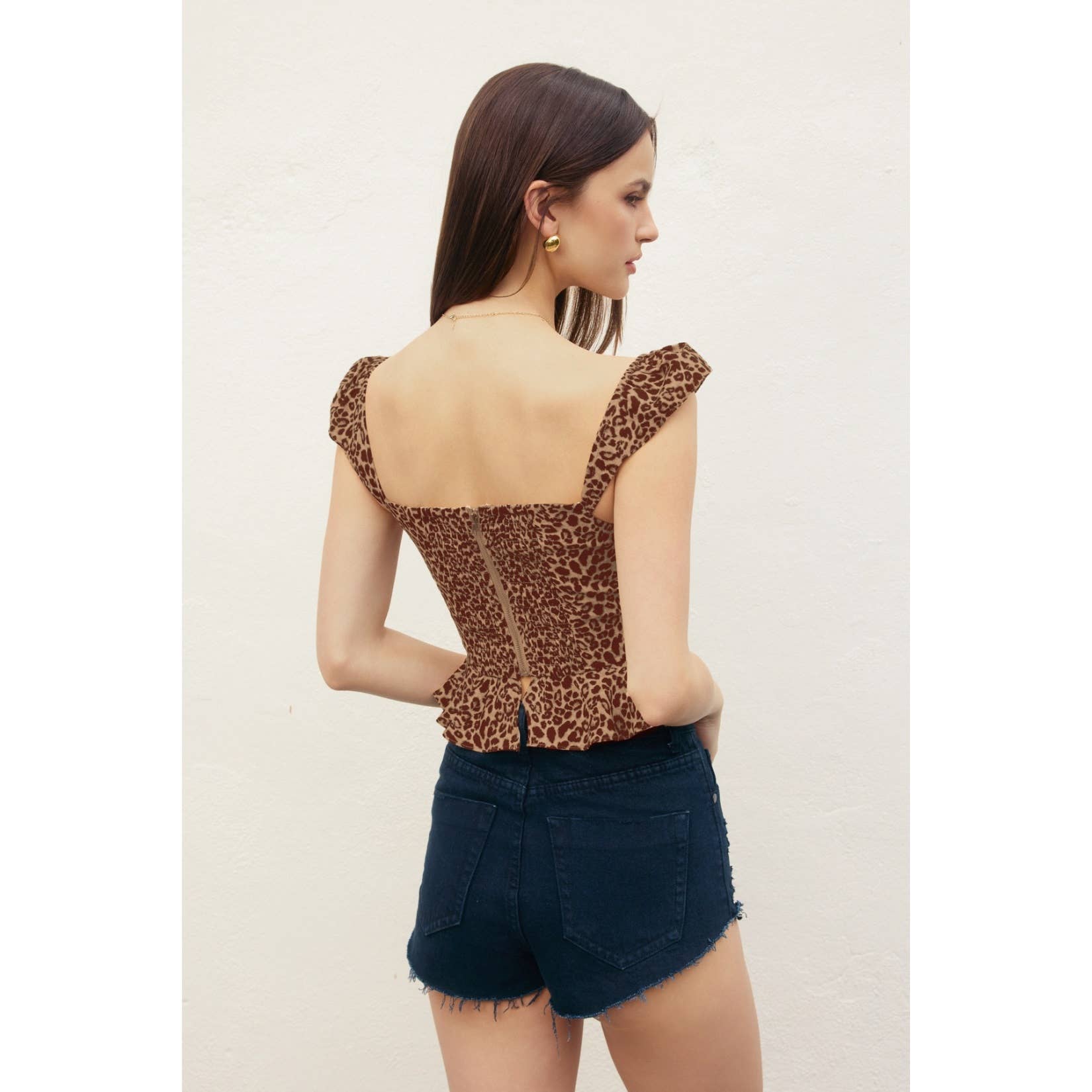 Dress Forum Wild Baby Ruffled Hem Top