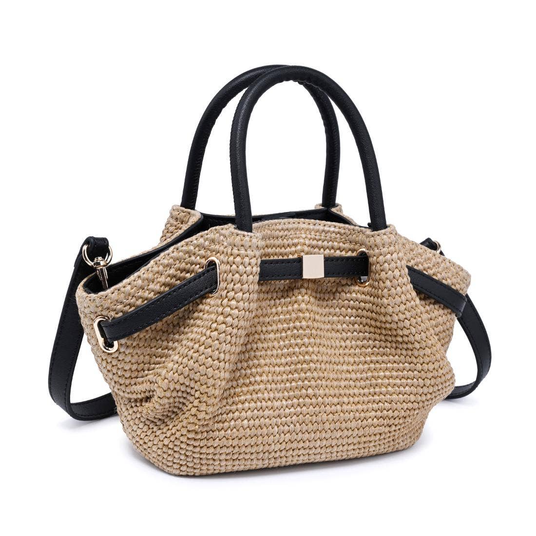 Urban Expressions Selena Straw Crossbody