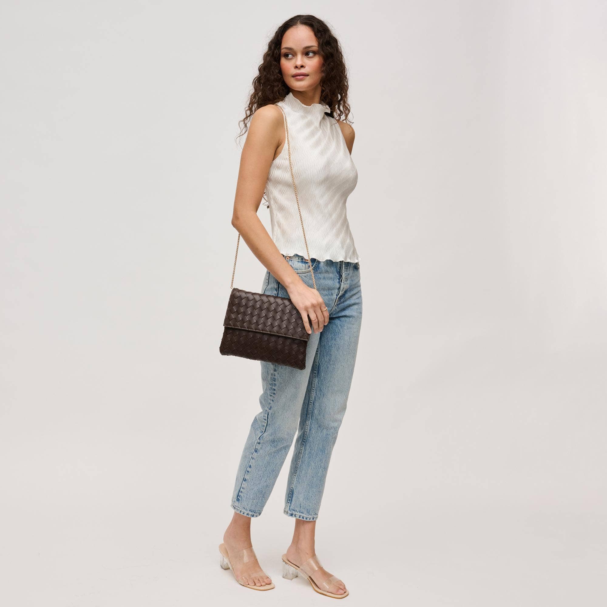 Urban Expressions Ivy Woven Clutch