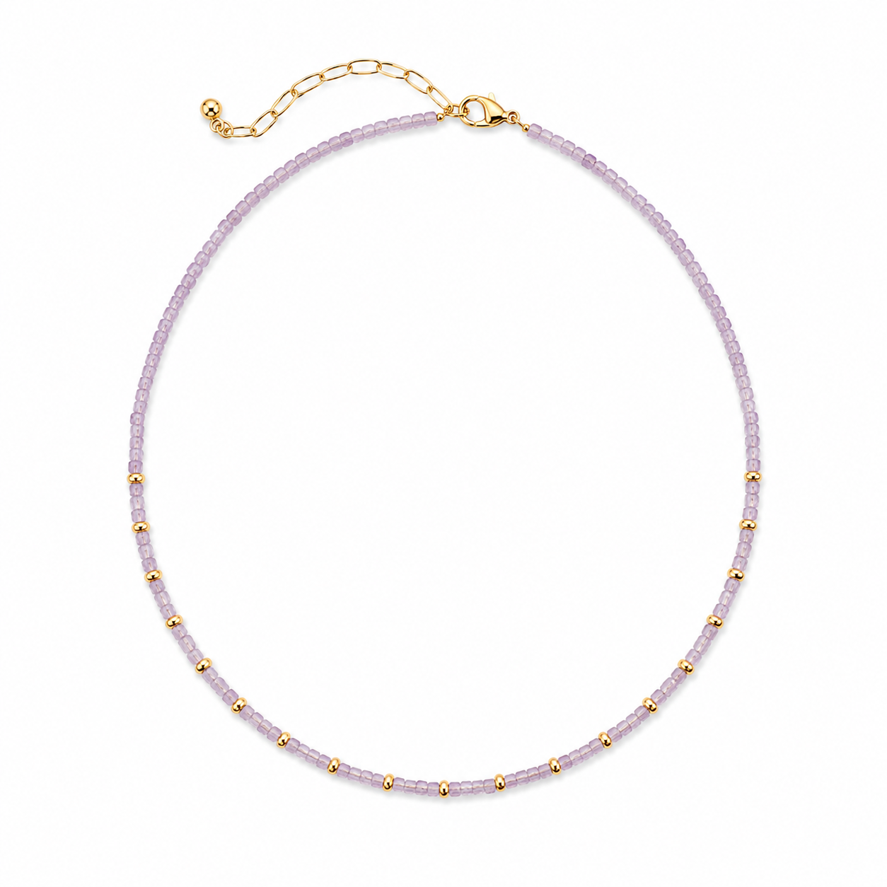 Sahira Paloma Quartz Beaded Necklace