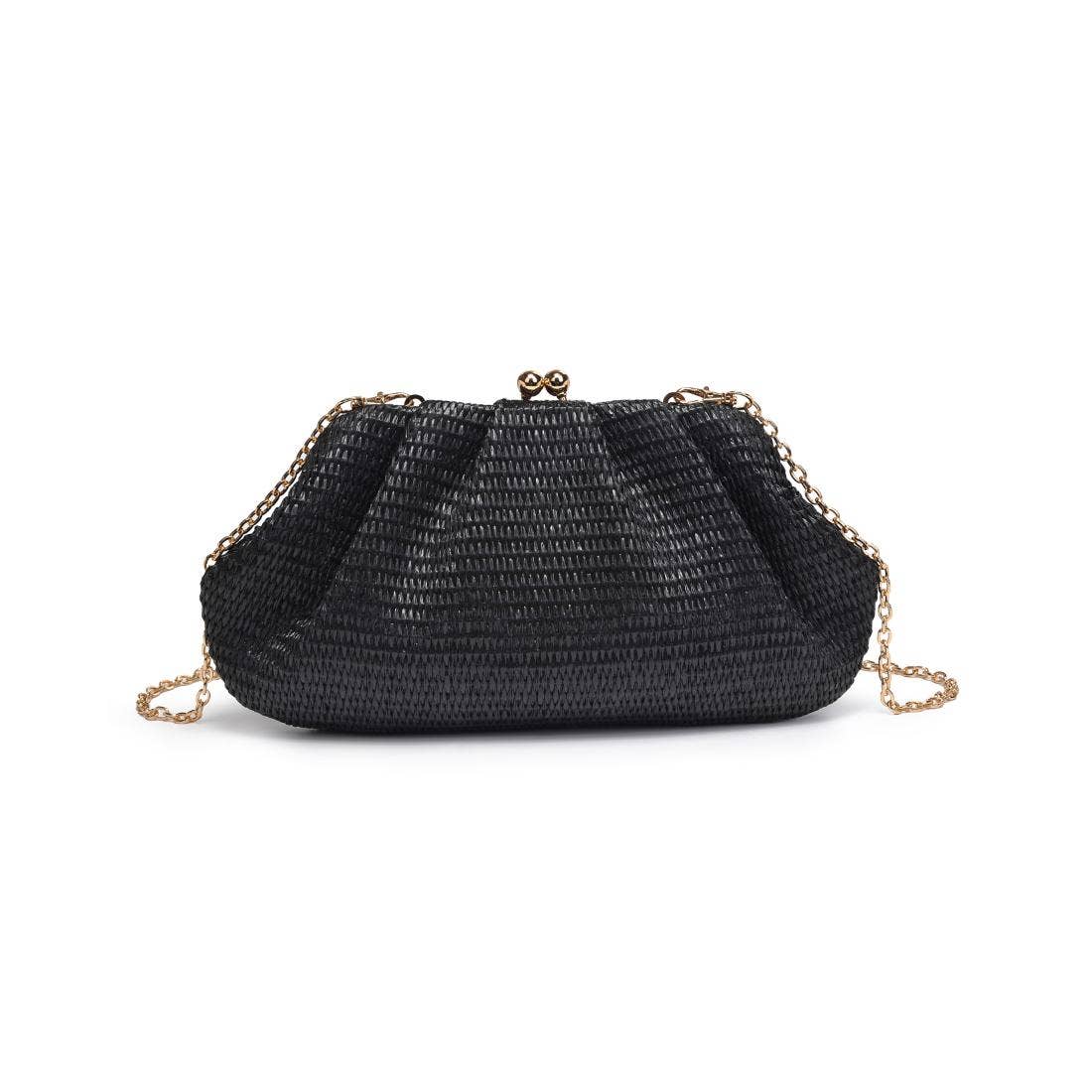 Urban Expressions Triana Straw Frame Clutch