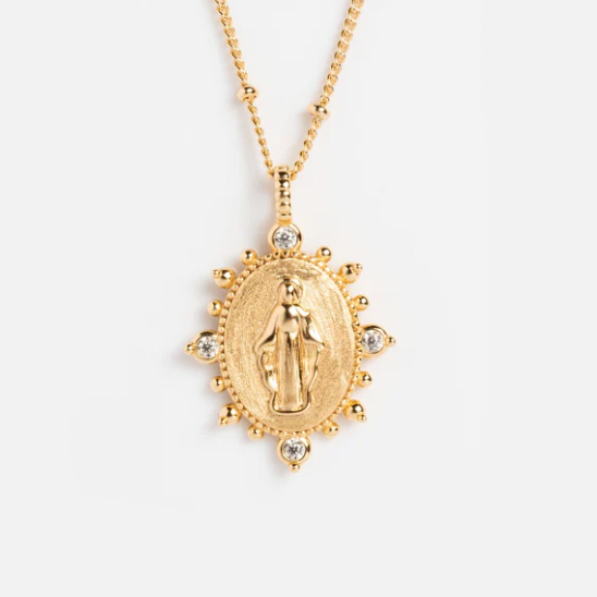 Joy Dravecky Lady Lourdes Pendant