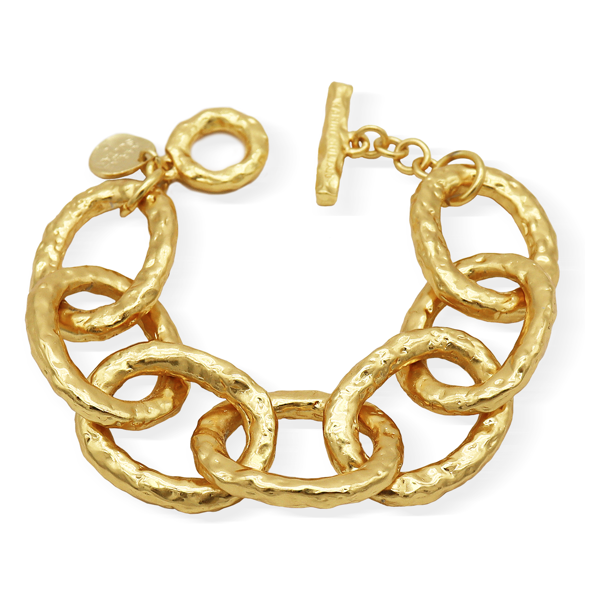 Karine Sultan Statement-Making Oversize Link Bracelet B70749.10
