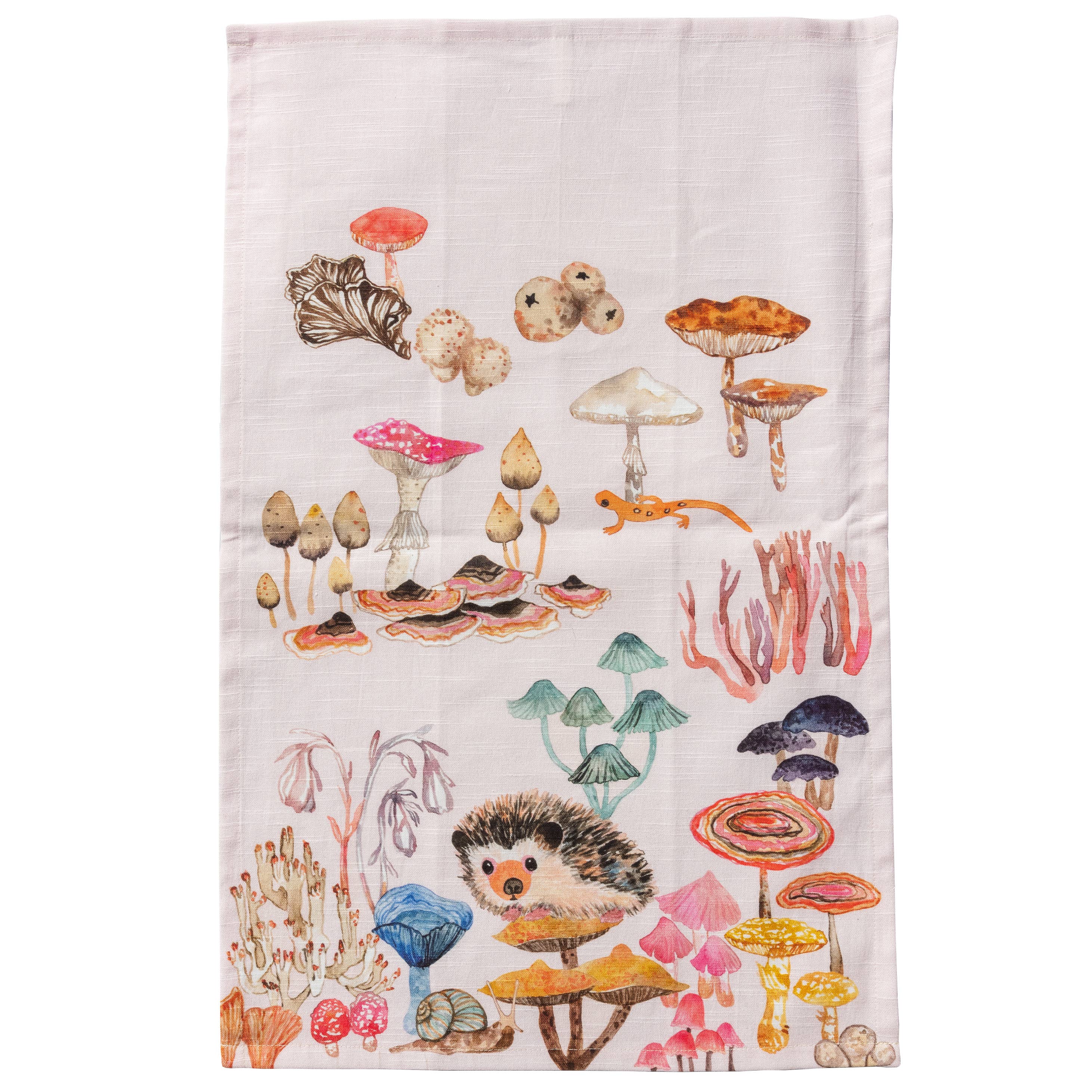 Betsy Olmsted Tea Towel - Hedgehog Magic