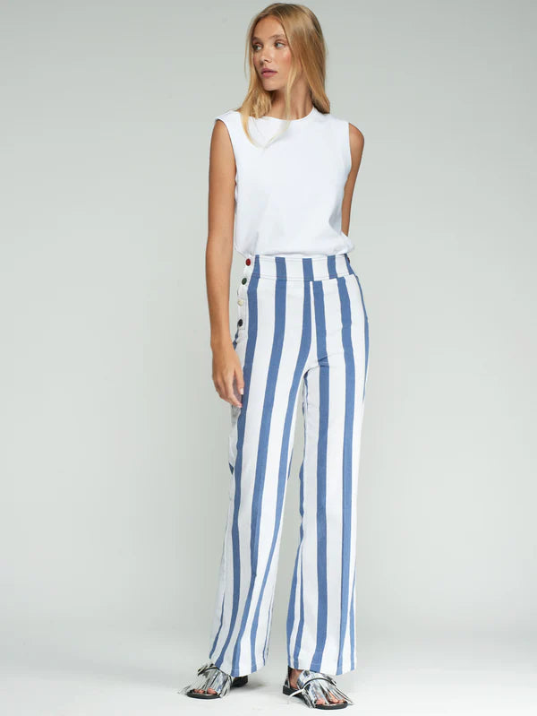 Vilagallo Striped Trousers 33583