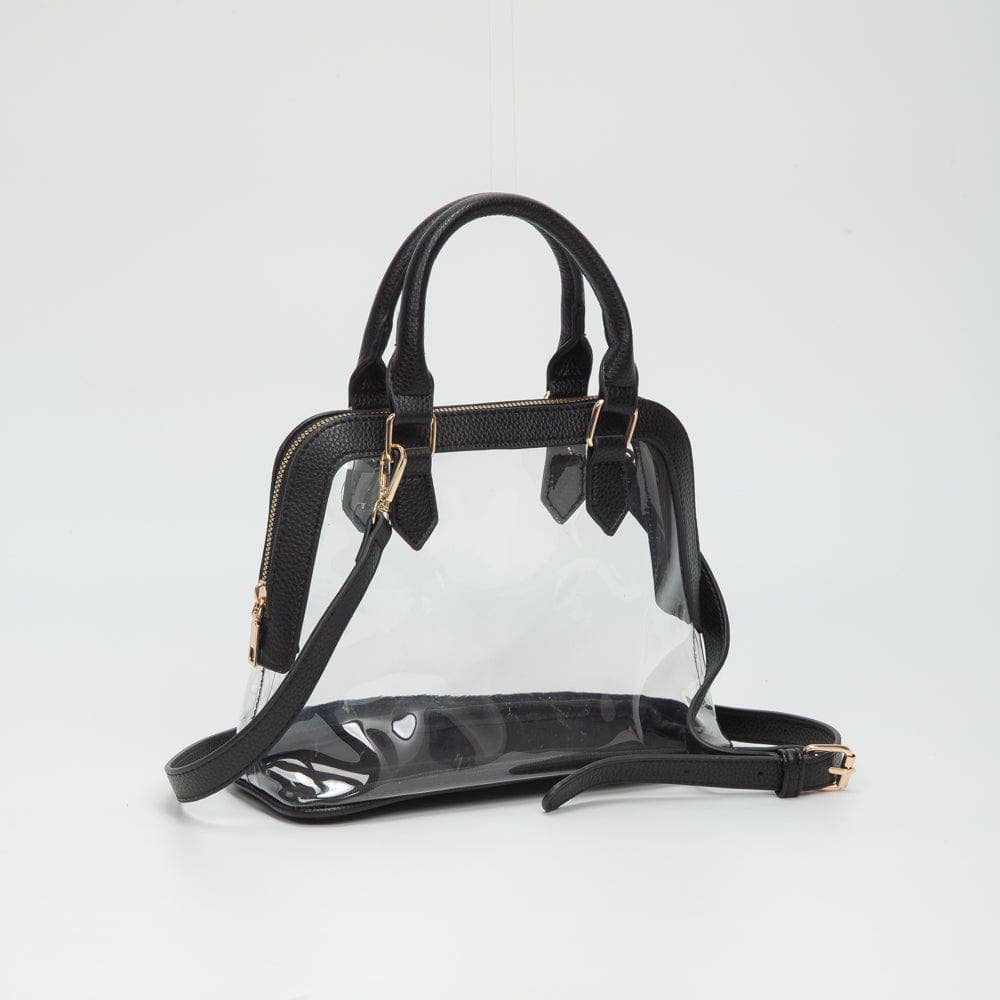 Catherine’s Game Day Analise Clear Satchel/Crossbody Bag TG10773
