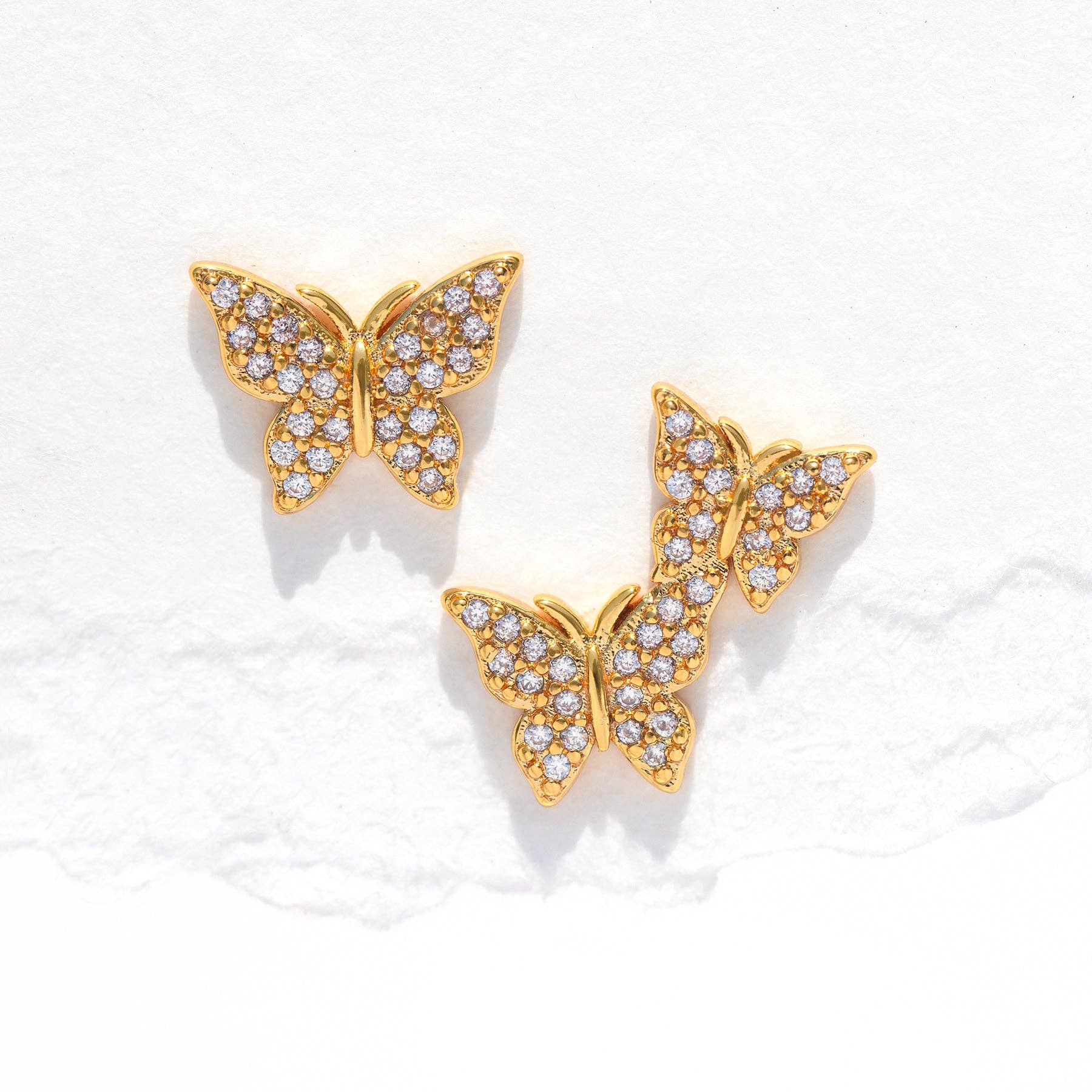 Girls Crew Butterfly Bliss Studs