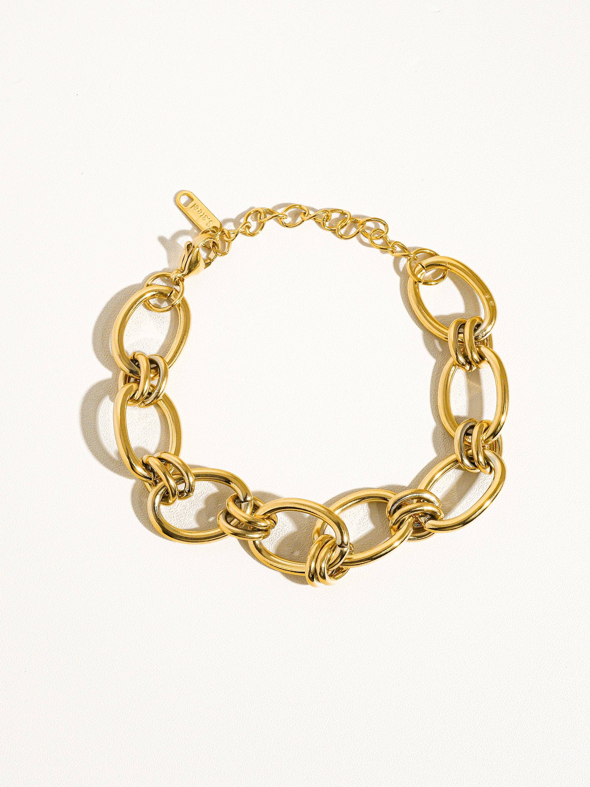 Flanerie Tila 18K Gold Non-Tarnish Bold Chain Bracelet