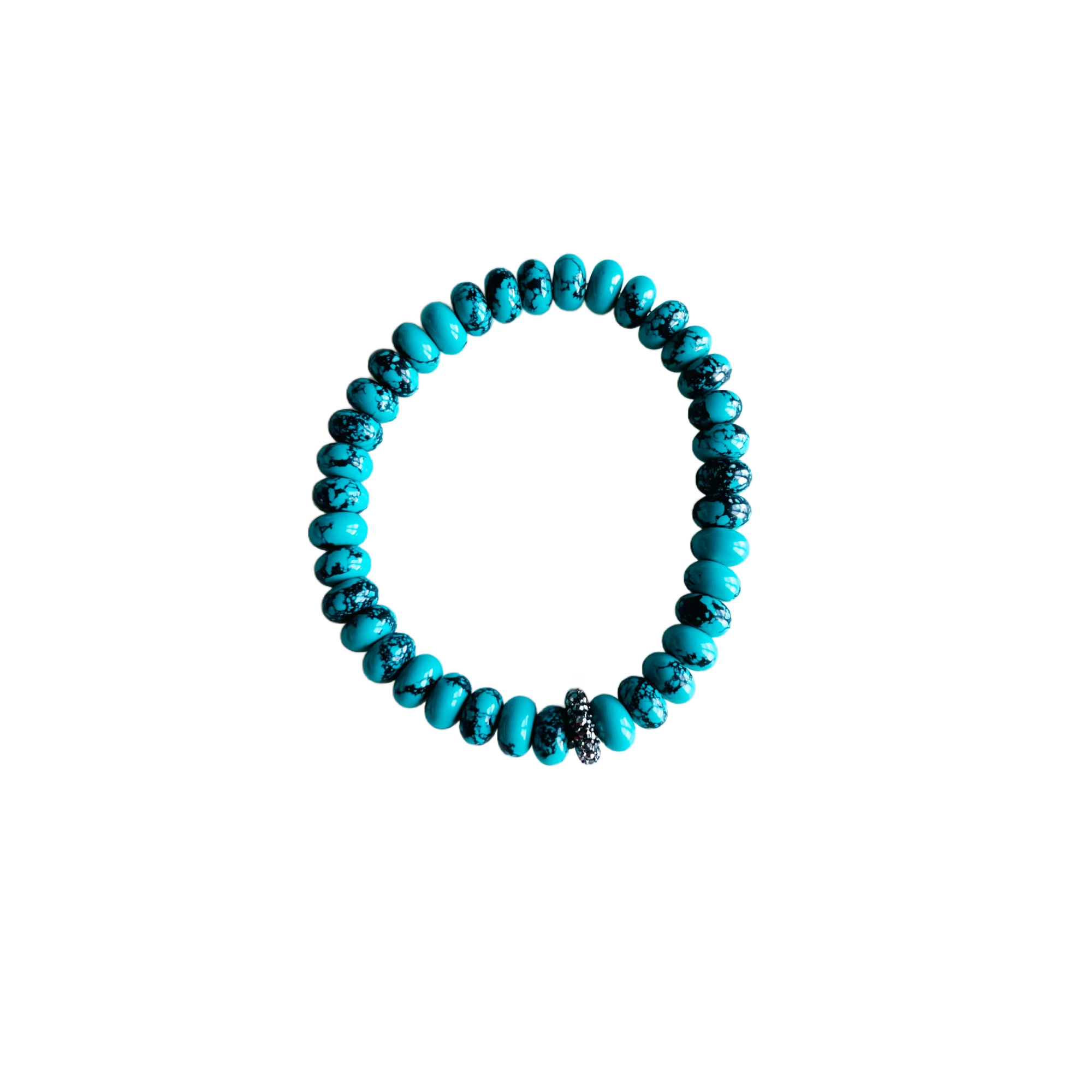 Market and King Candy Stretch Gemstone Bracelets