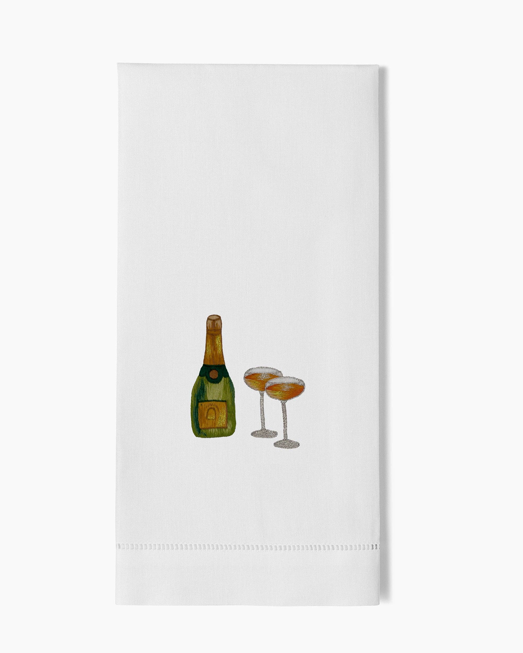 Henry Handwork Champagne Coupes Hand Towel