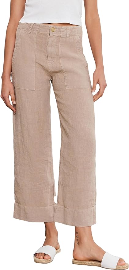 Velvet Dru Heavy Linen Pant