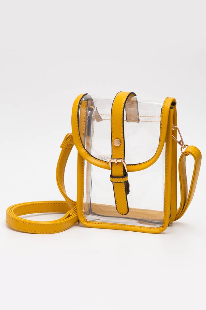 Catherine's Game Day Clear Cross Body Stadium Concert Transparent Handbag