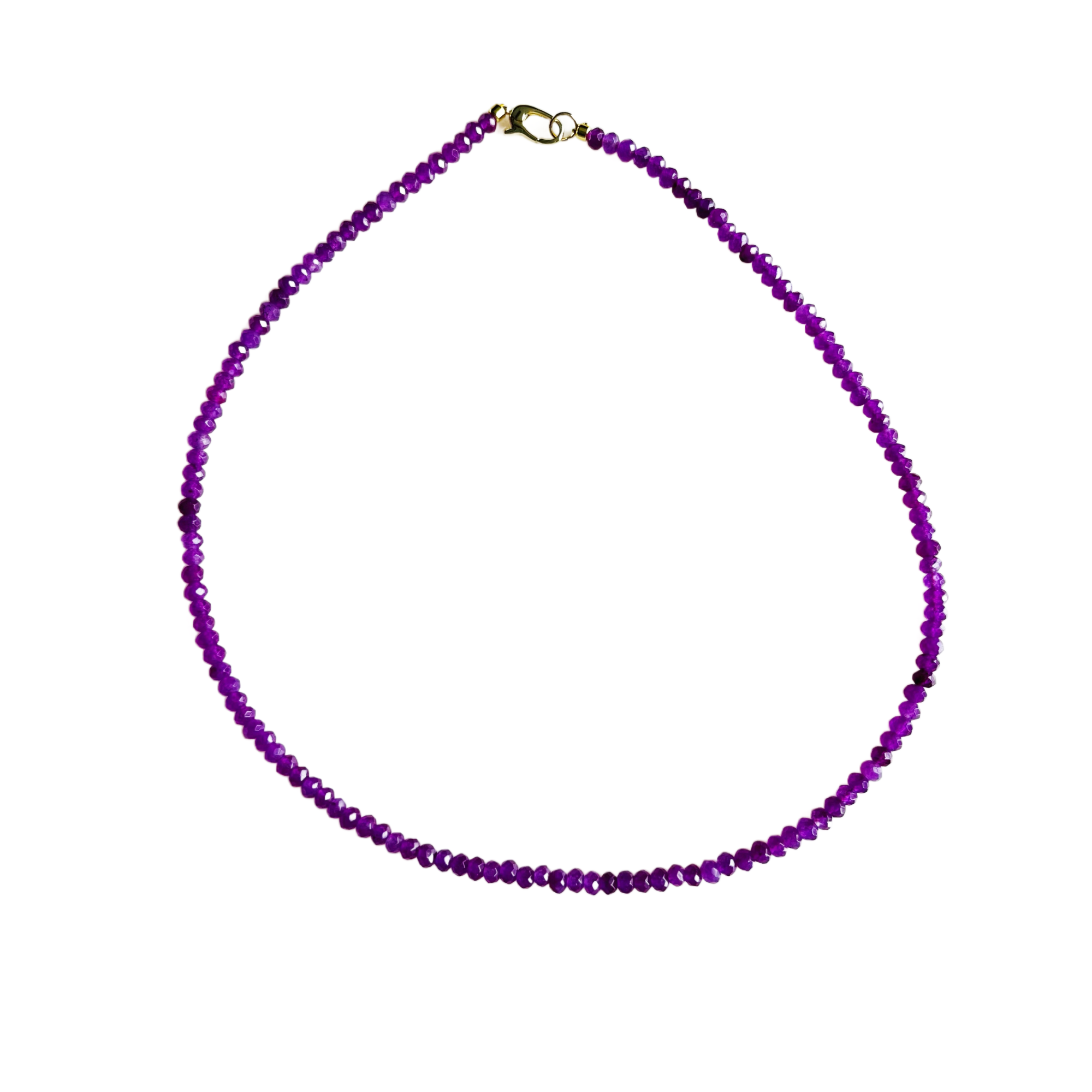 Market and King Dainty Candy Gemstone Necklace