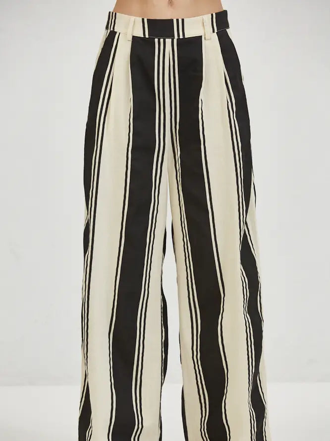 A.Ren Delphine Striped Pant