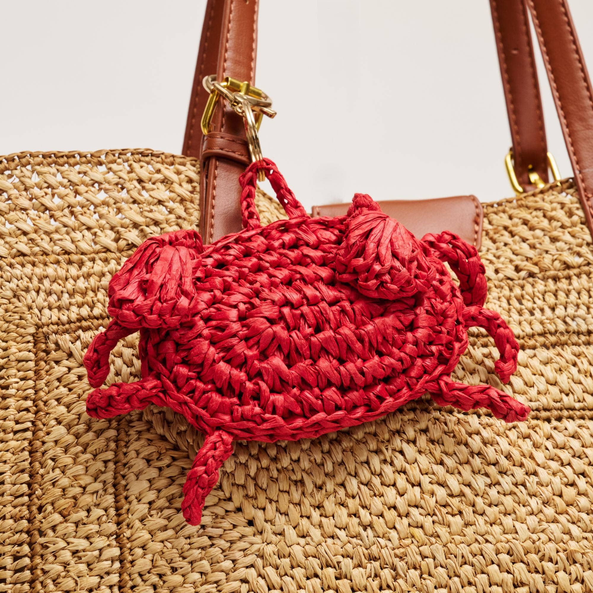Urban Expressions Crab Keychain/Bag Charm