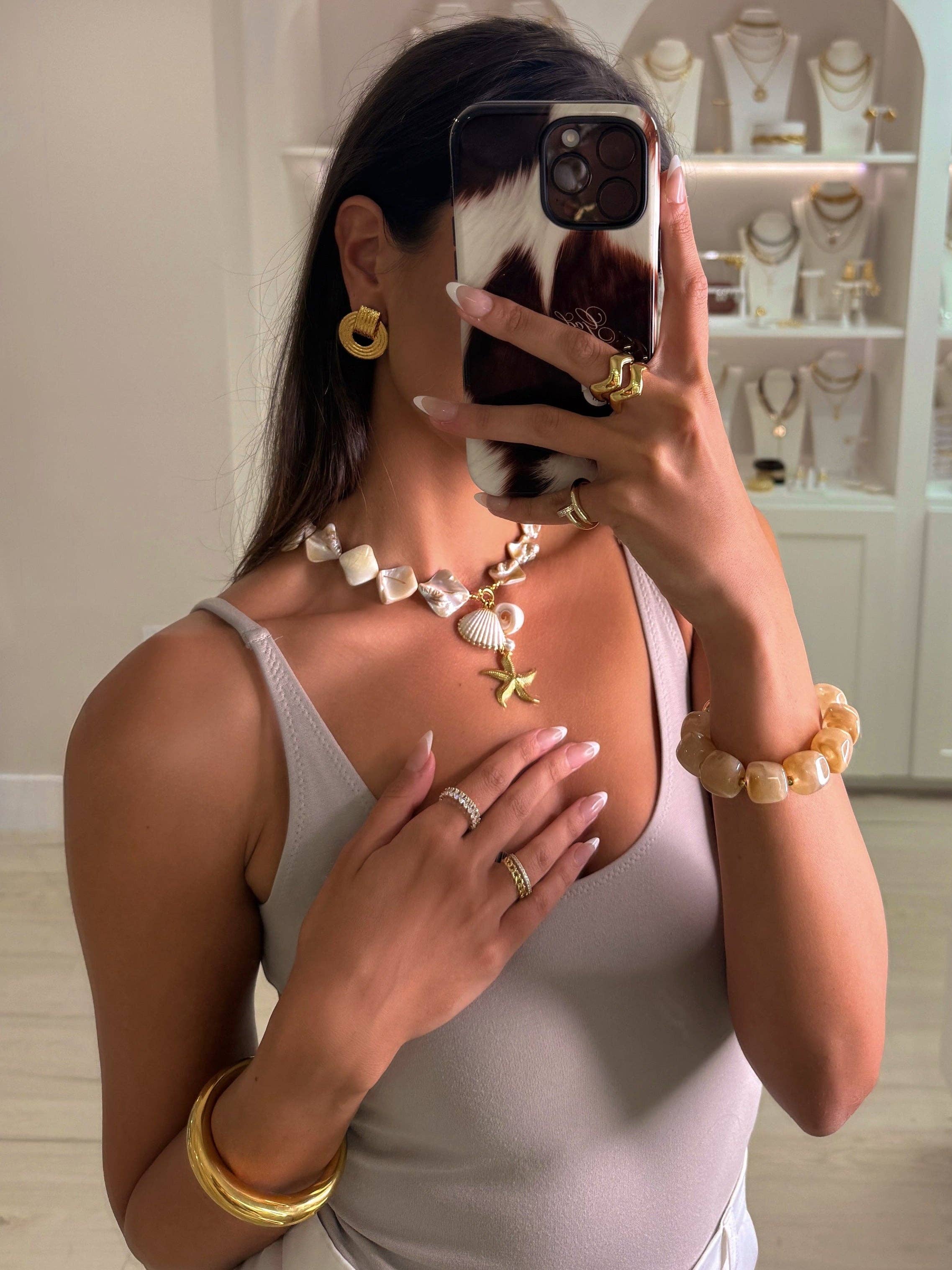 Sahira Seaside Charm Necklace