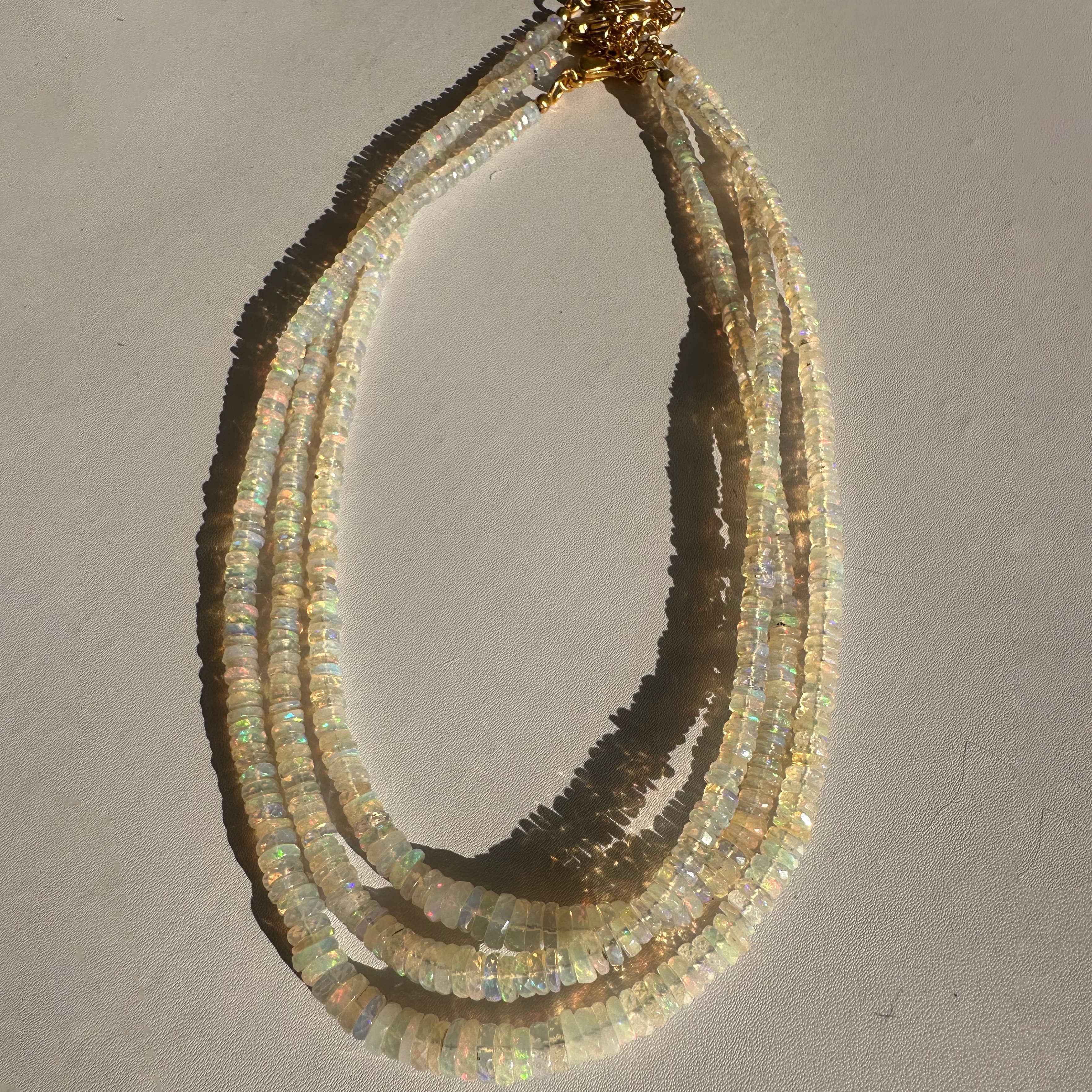 Anokhi Green Opal Necklace NKB27