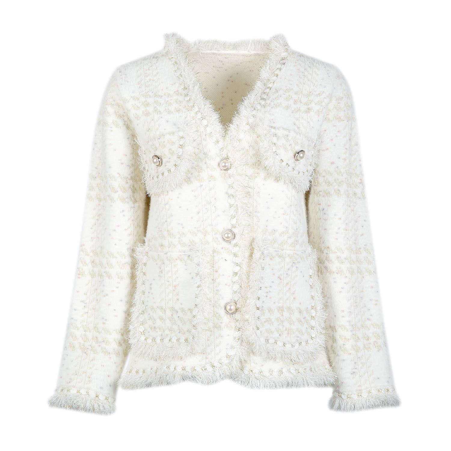 Thames Collection Super Soft Coco Knit Cardigan