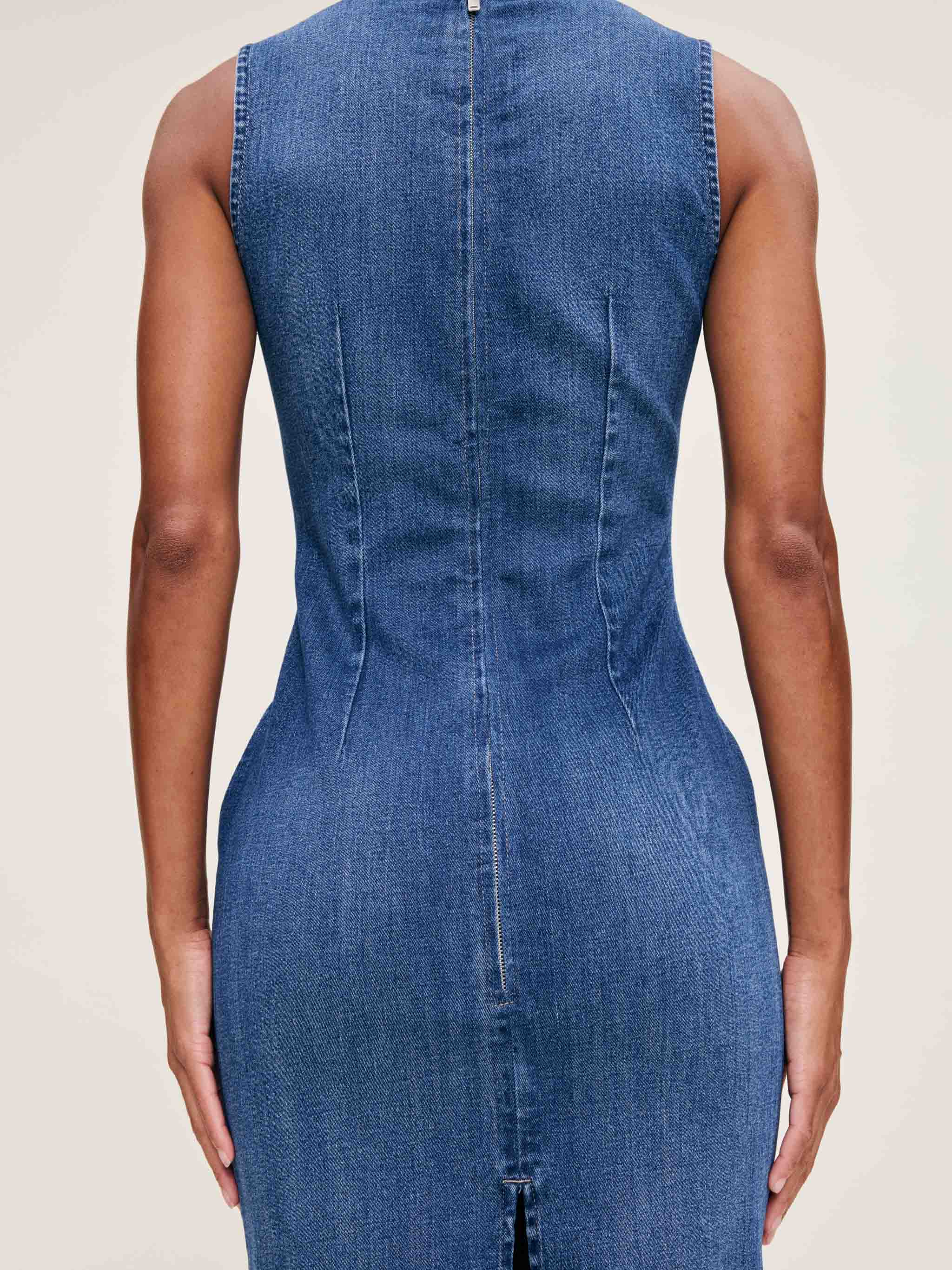 DL1961 Esme Denim Midi Dress 80177