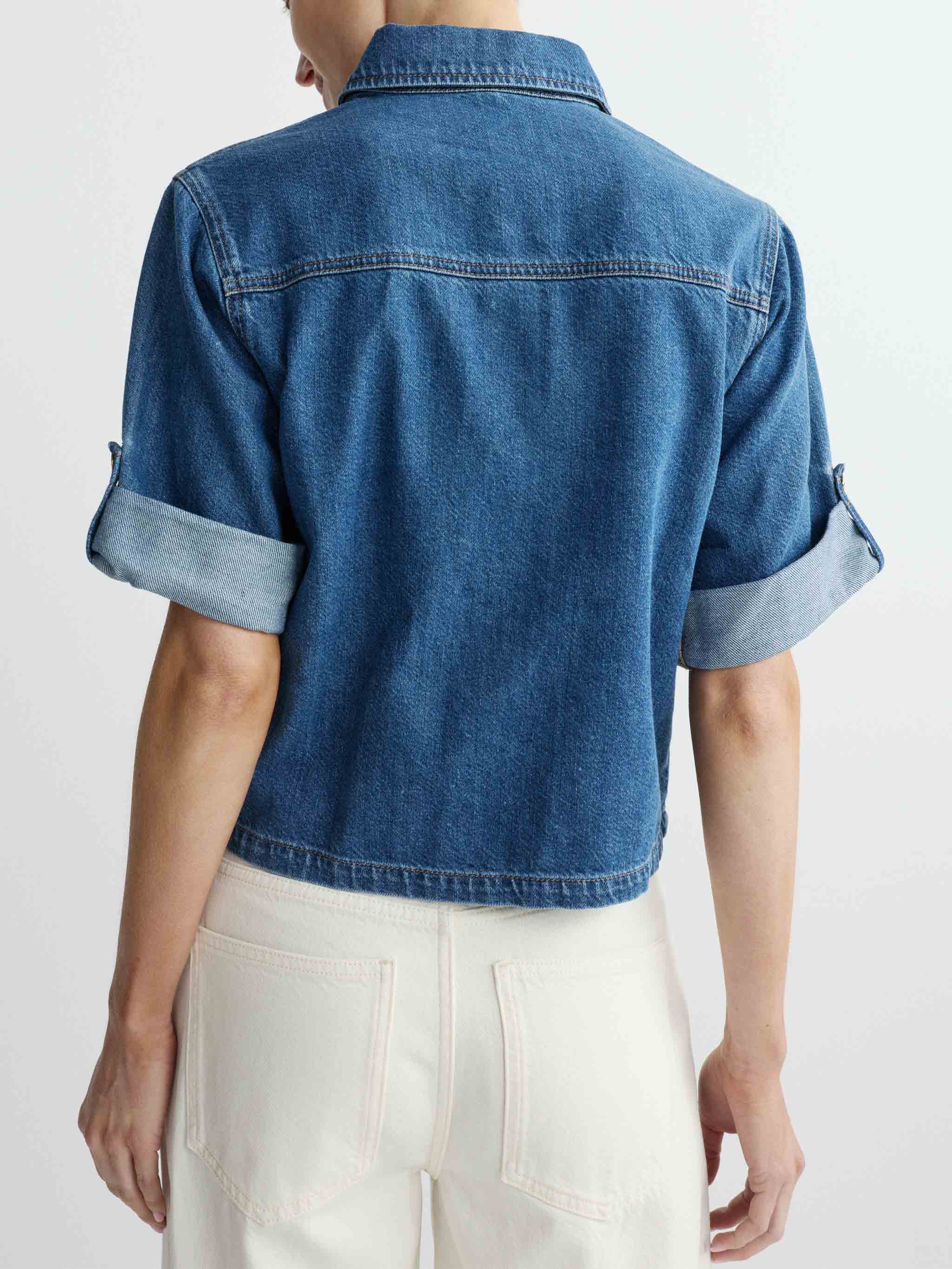 DL1961 Montauk Shirt Cuffed Sleeve 80268