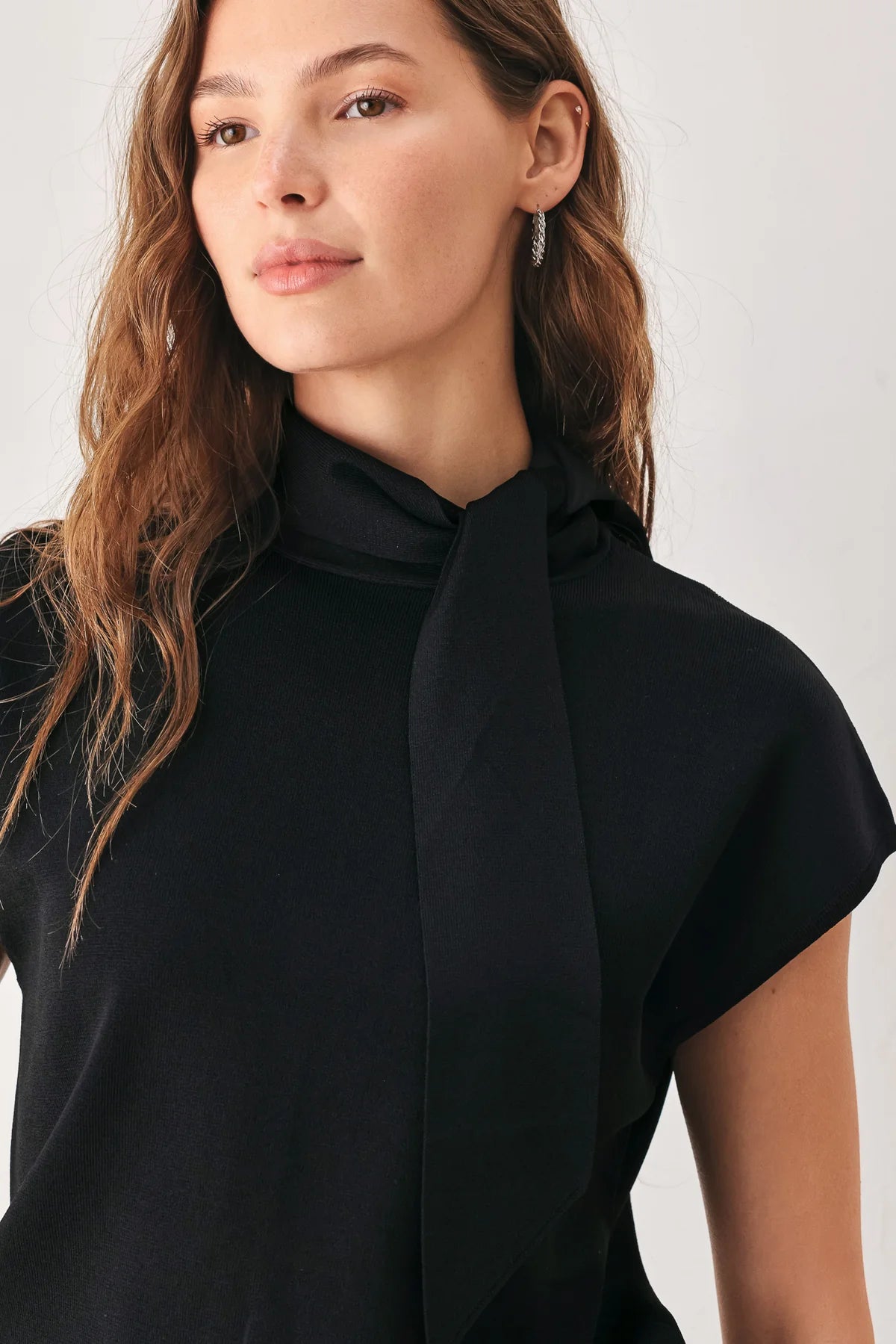 Flying Tomato Cap Sleeve Knit Top FSW1545
