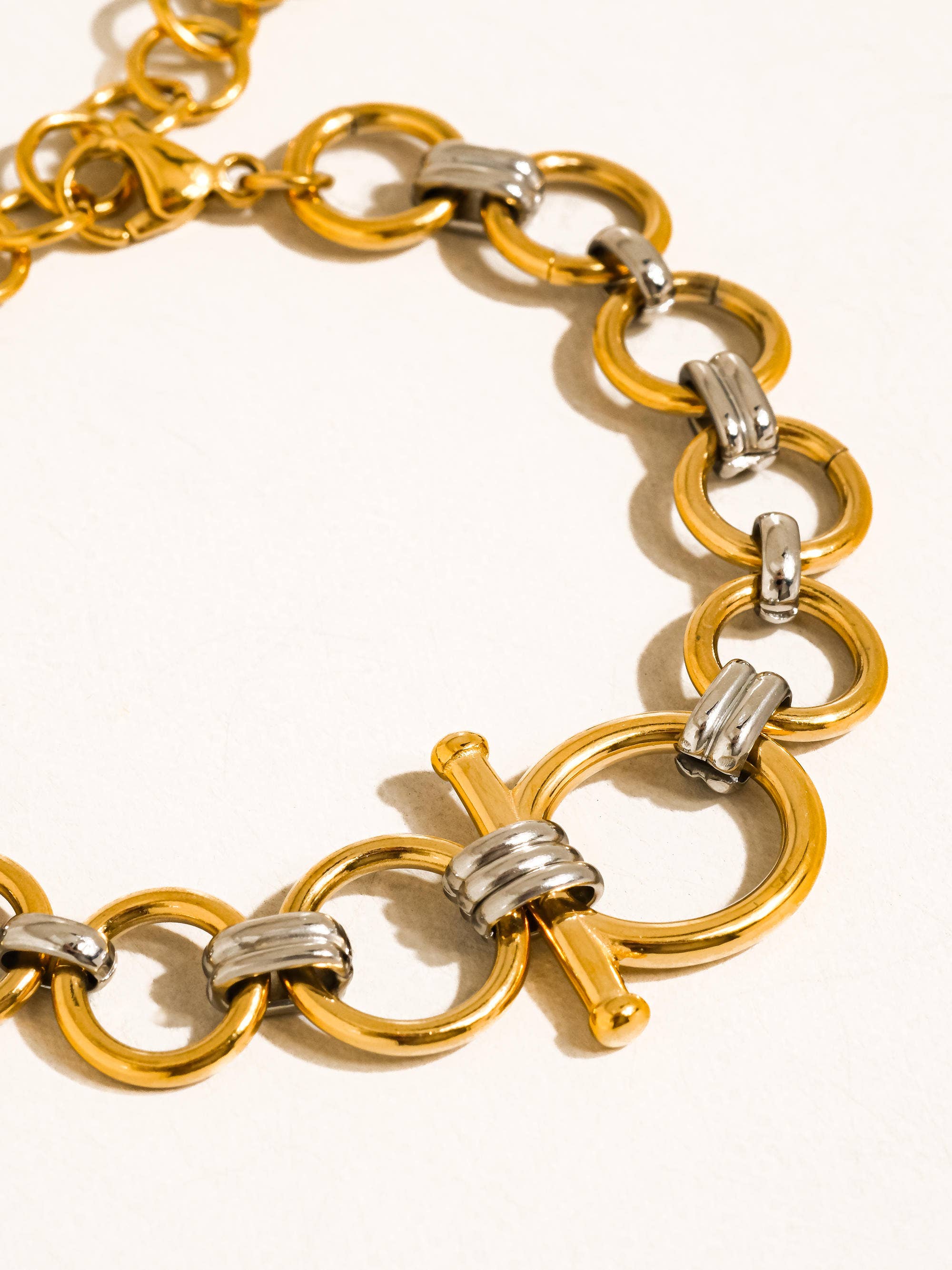 Flânerie Céliane 18K Gold Two-Tone Link Bracelet