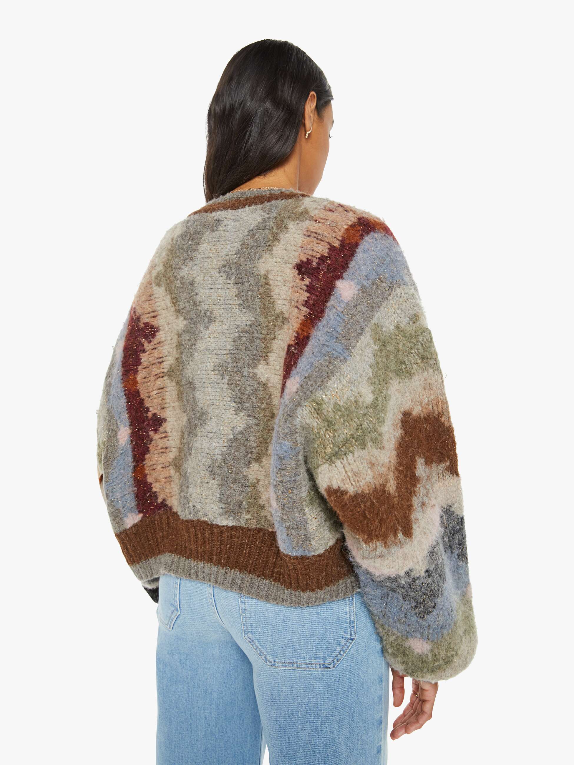 Mother The Soaring High Cardigan Bumpy Trails 82257-1694