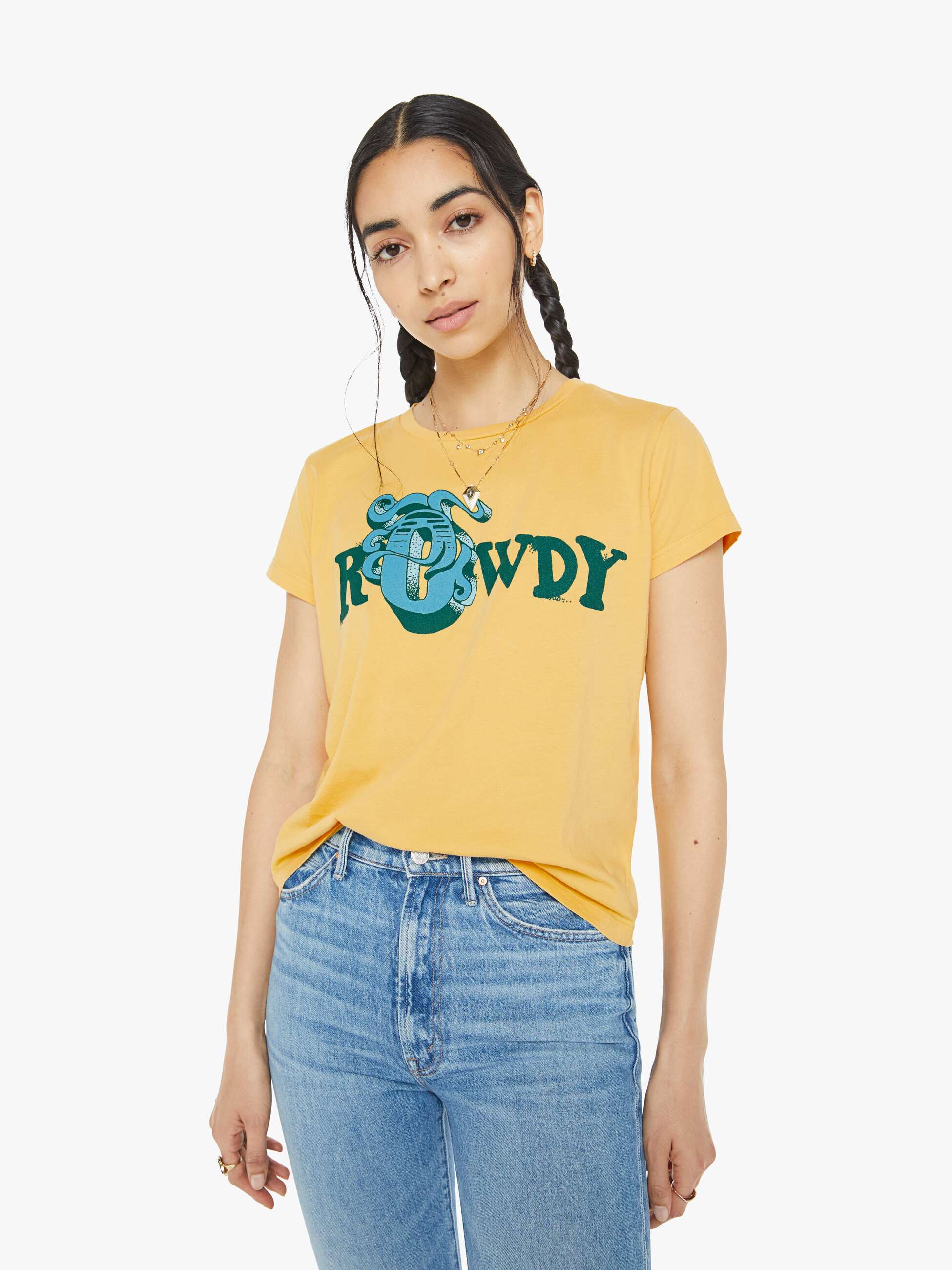 Mother The Boxy Goodie Goodie Rowdy Tee 8231-315