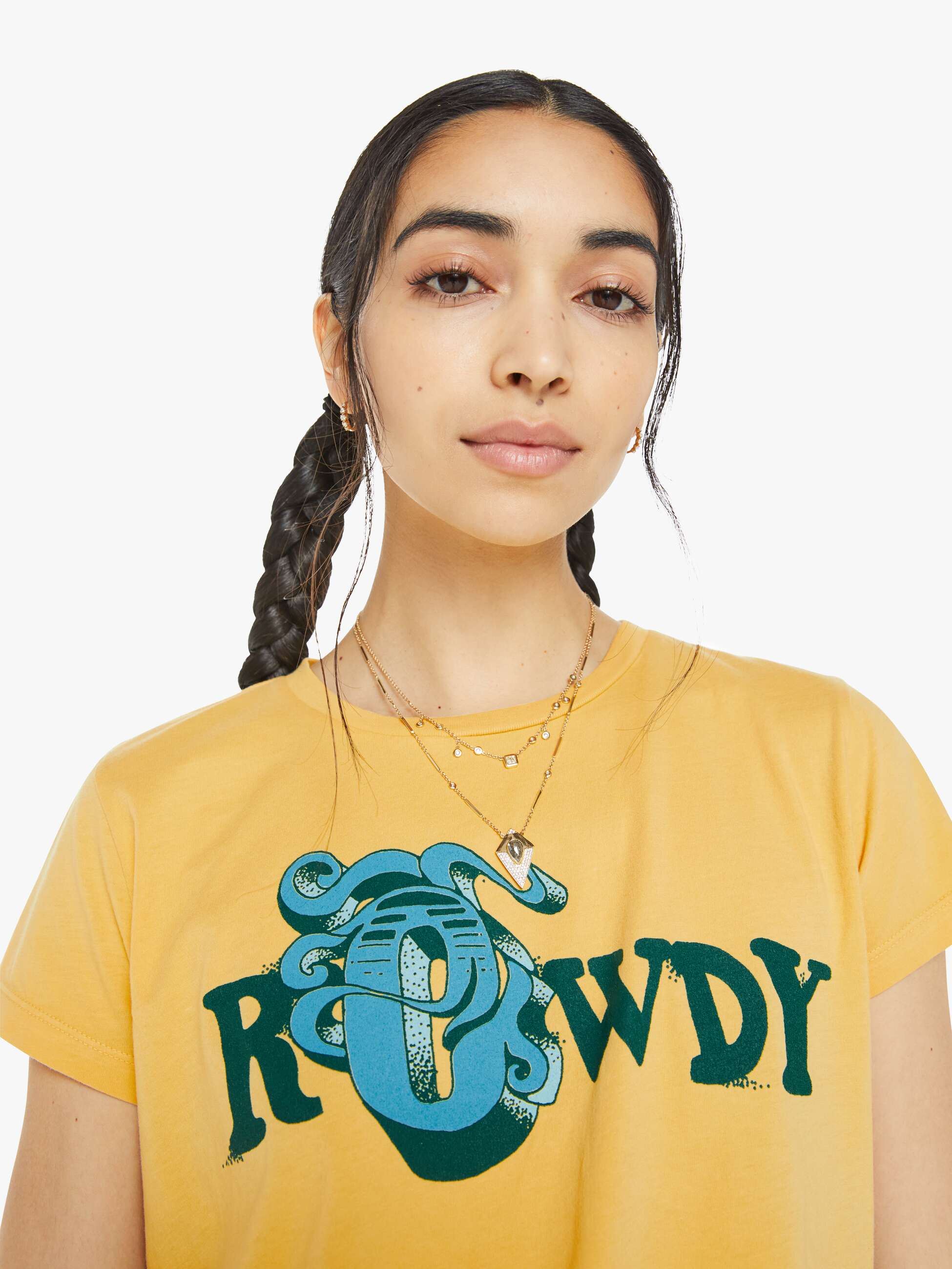 Mother The Boxy Goodie Goodie Rowdy Tee 8231-315