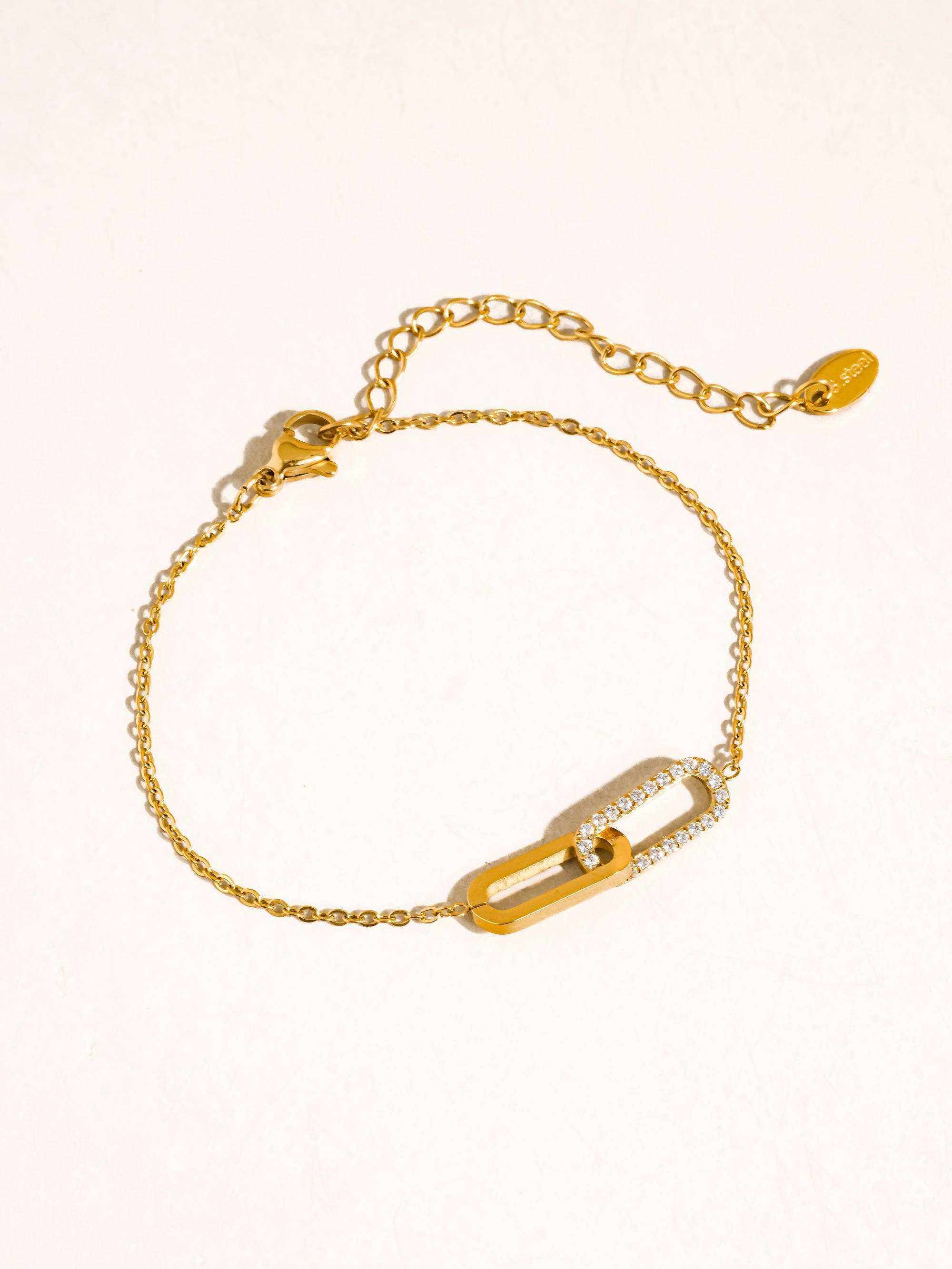 Flânerie Esme 18K Gold Non-Tarnish Link Chain Bracelet