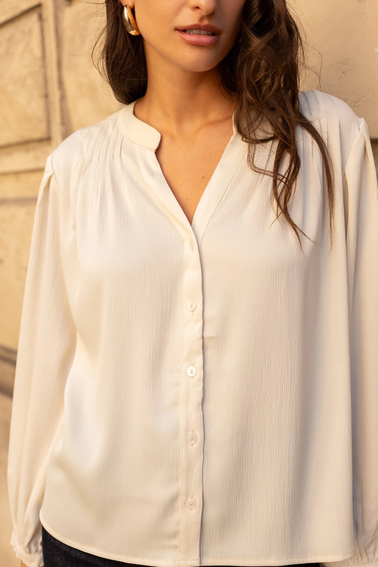 Carmine Paris Saint Tropez Shirt in Plain Viscose