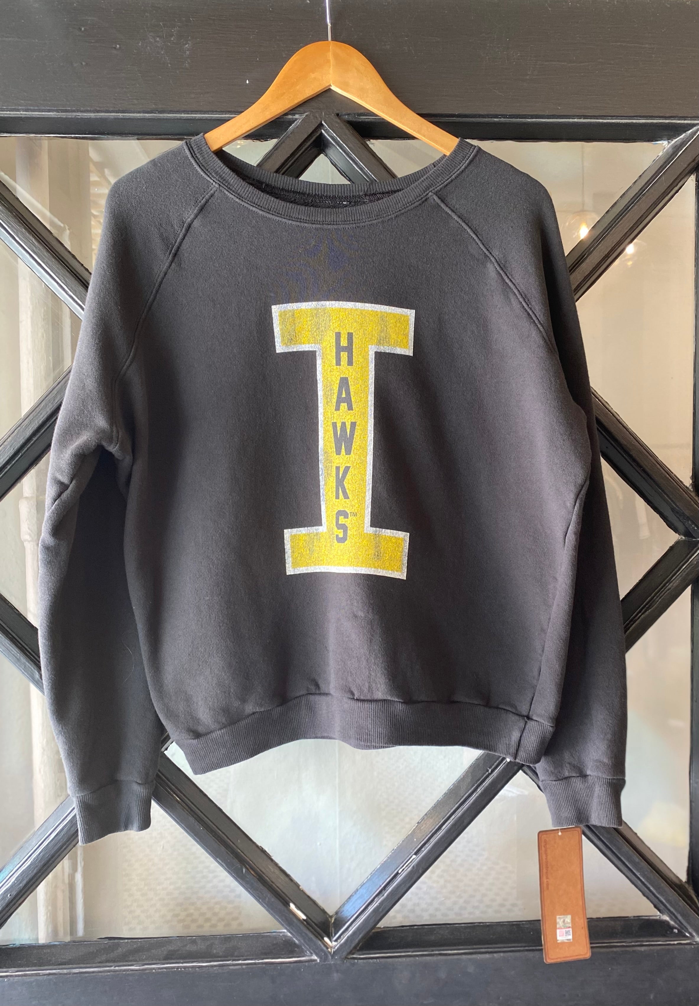 Retro Brand Logo Favorite French Terry Crewneck Sweatshirt