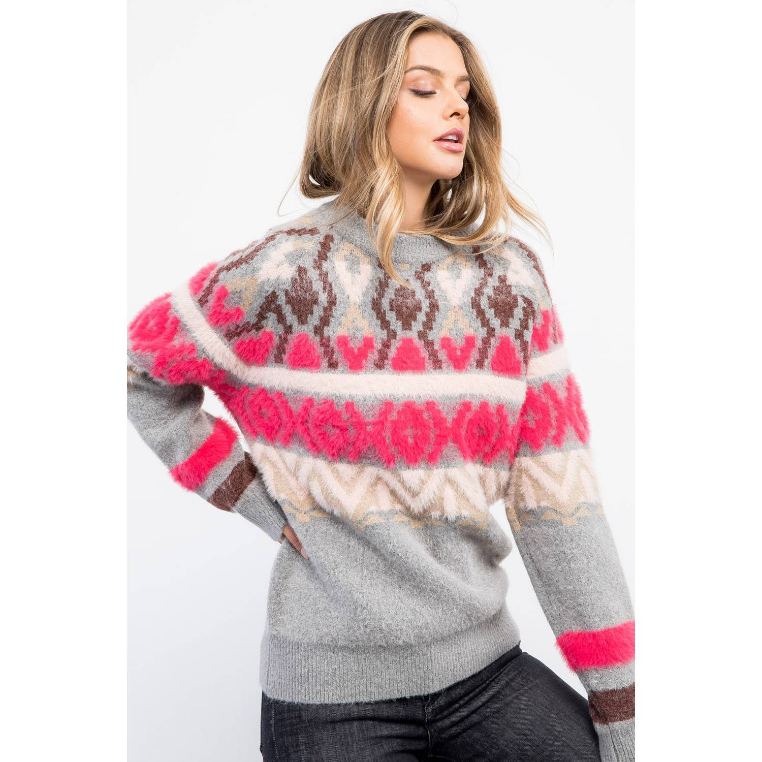 THML Mohair Knit Sweater