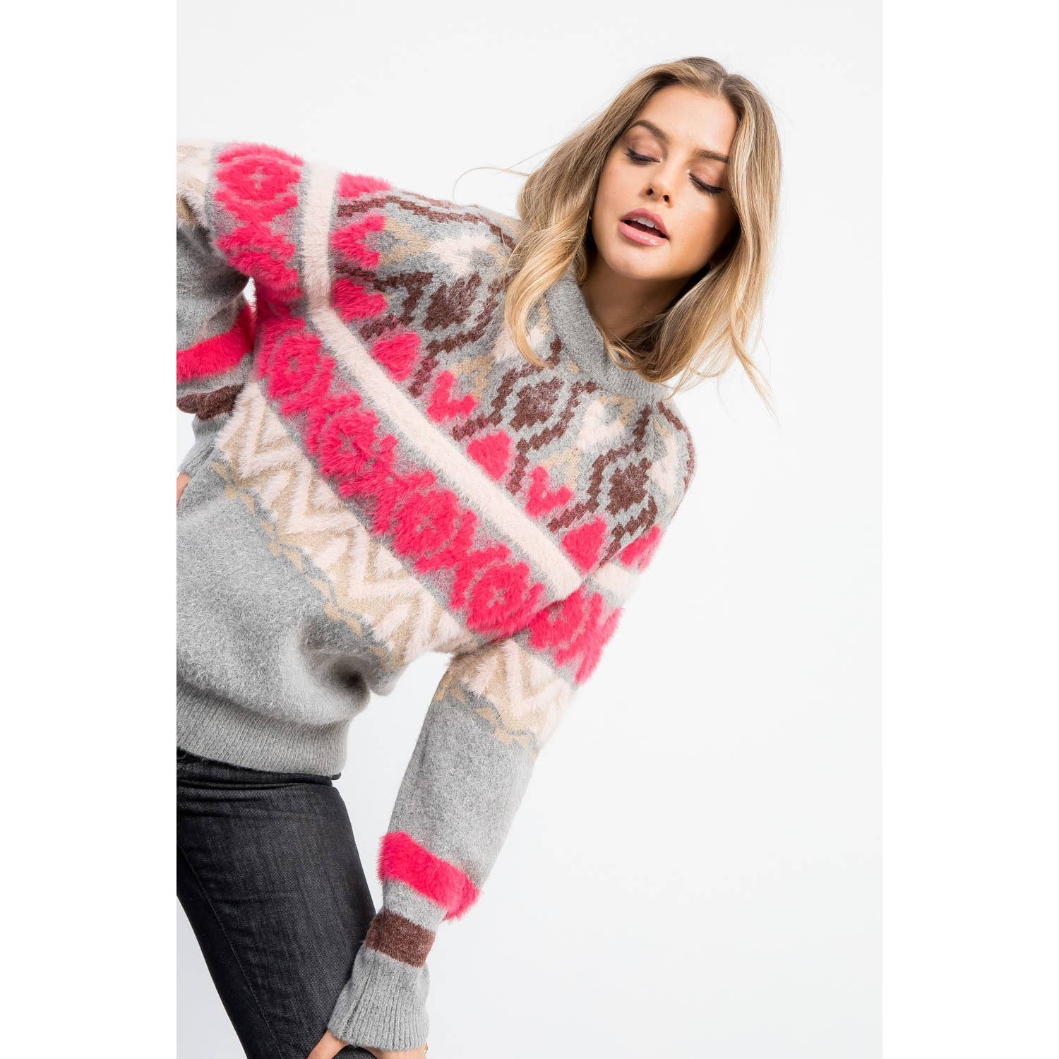 THML Mohair Knit Sweater