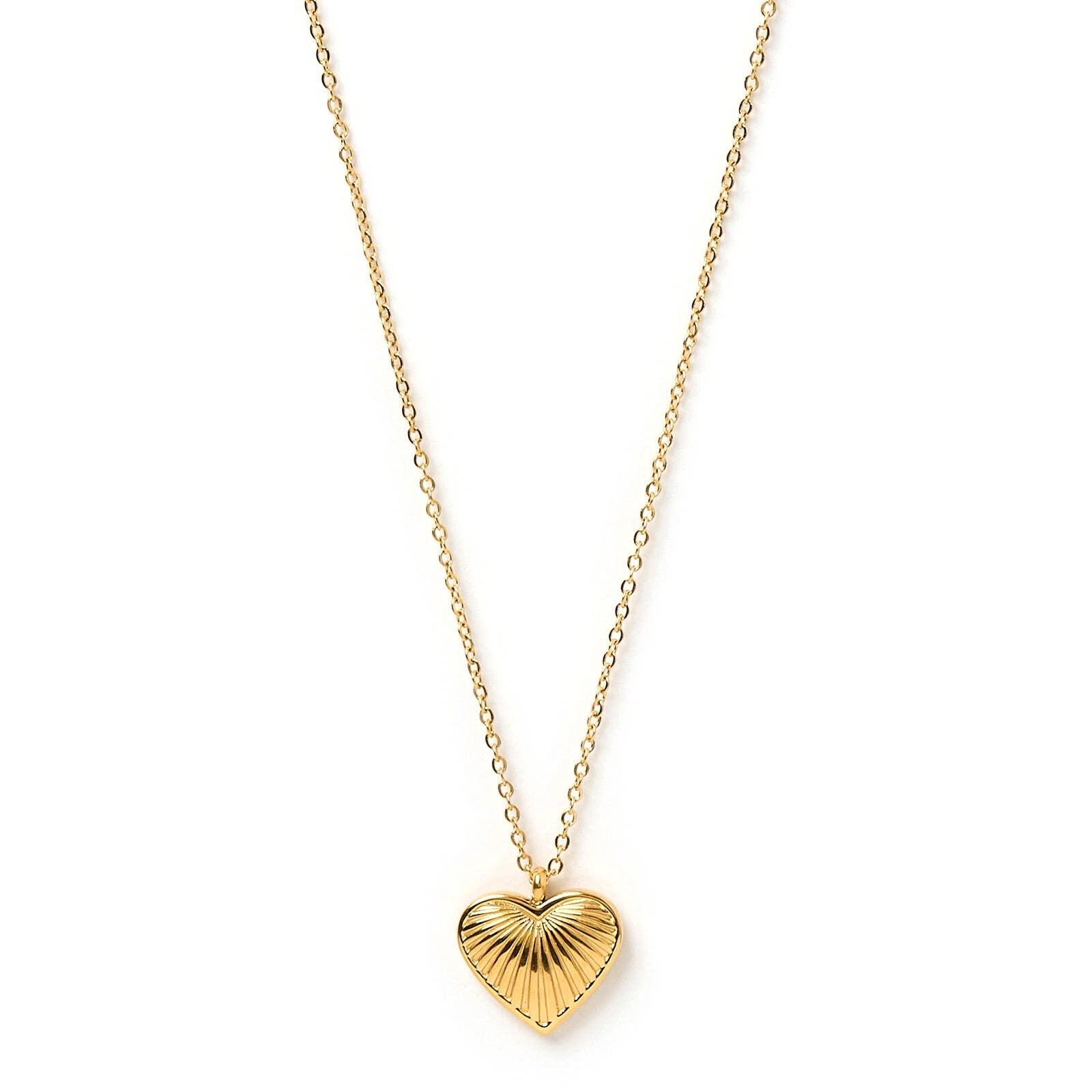 Arms of Eve Jasmine Gold Heart Necklace