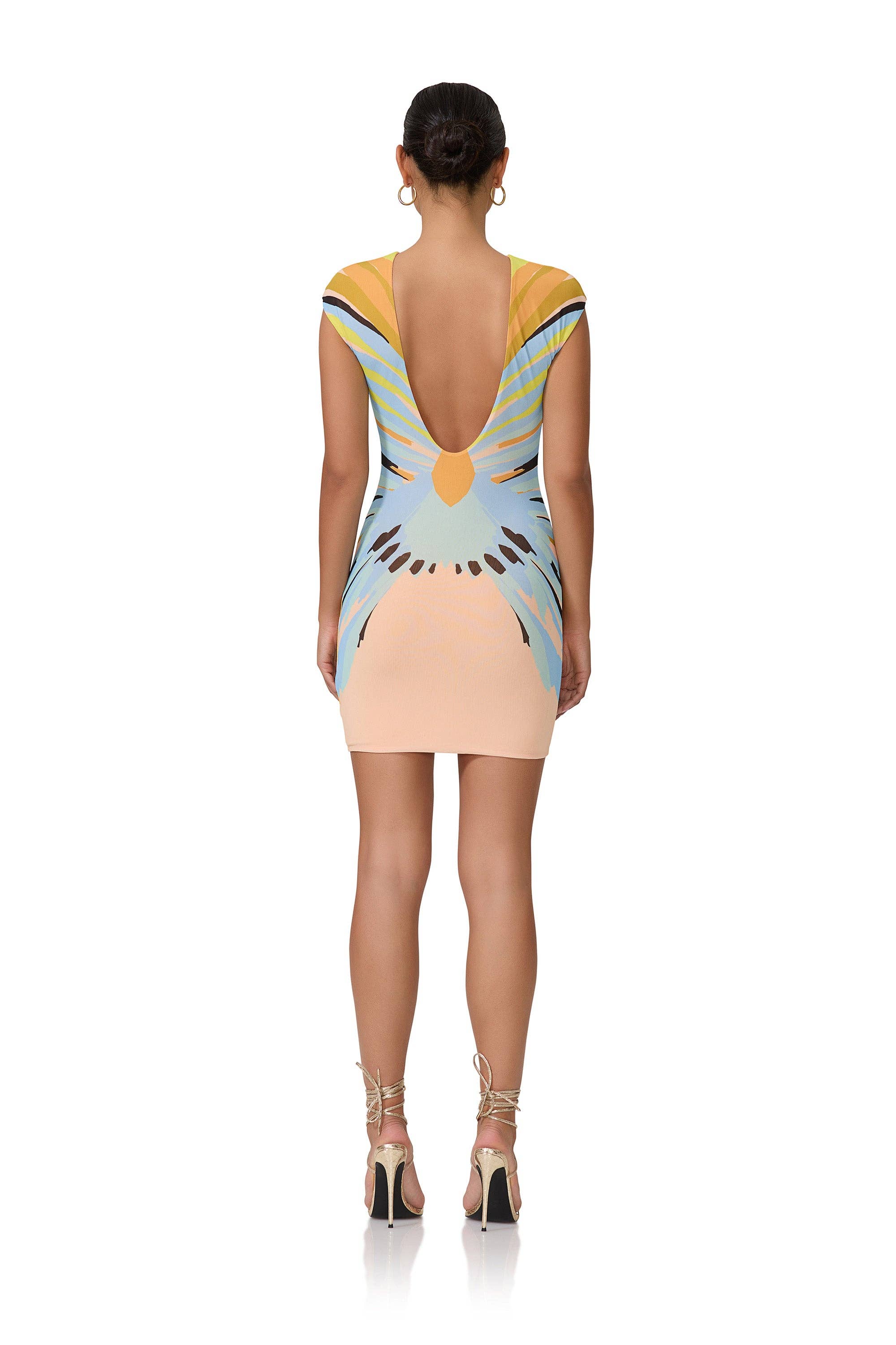 AFRM Mabel Mini Dress - Bird of Paradise